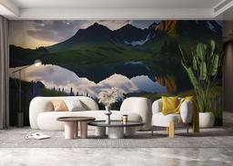 Mountain Purple Plant mockup 6