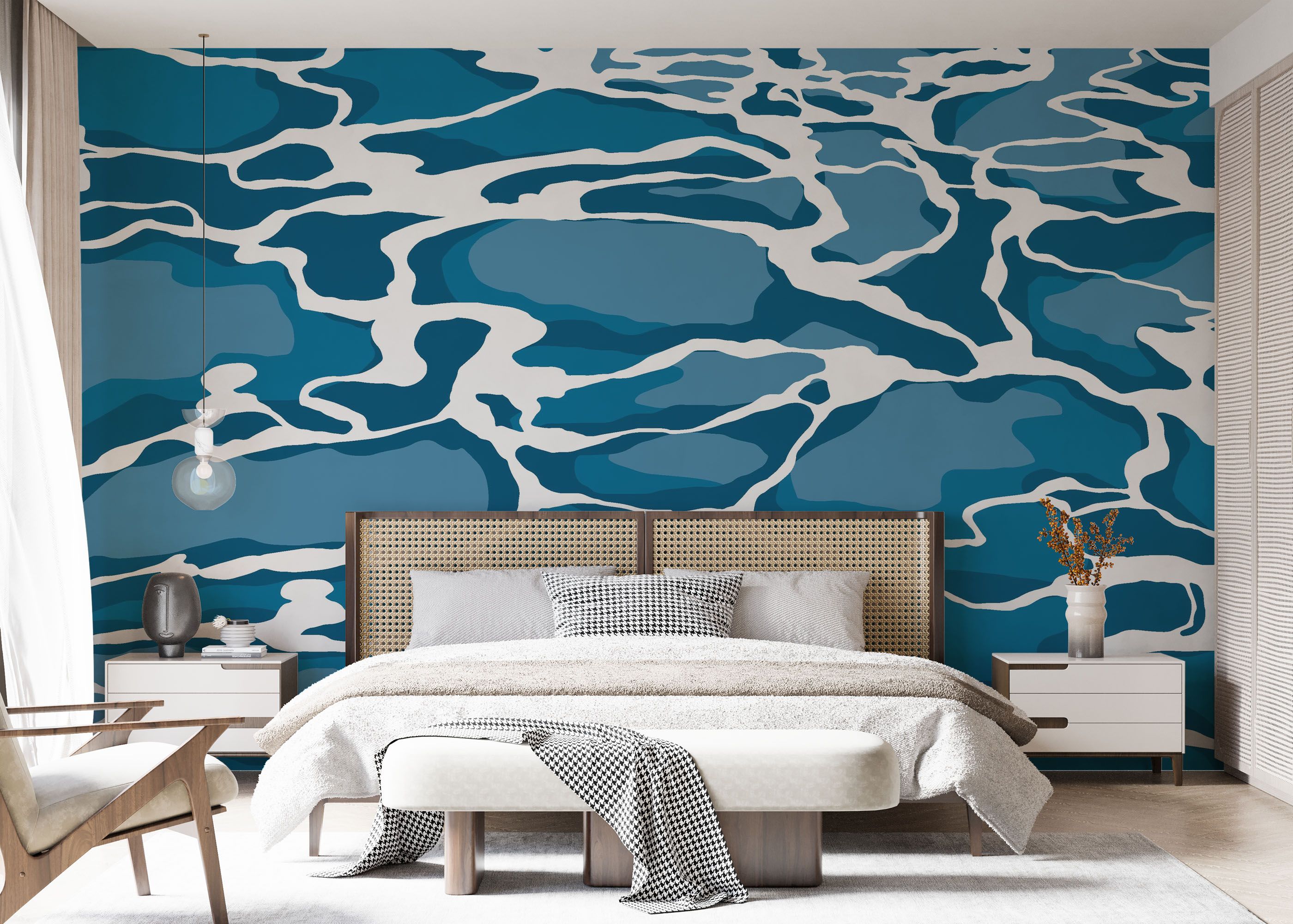 Blue Water Art mockup 7