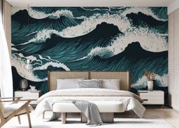 Dark Green Wave mockup 7