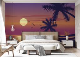 Palm Ocean Sunset mockup 7