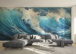 Blue Art Wave mockup 0