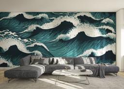 Dark Green Wave mockup 0