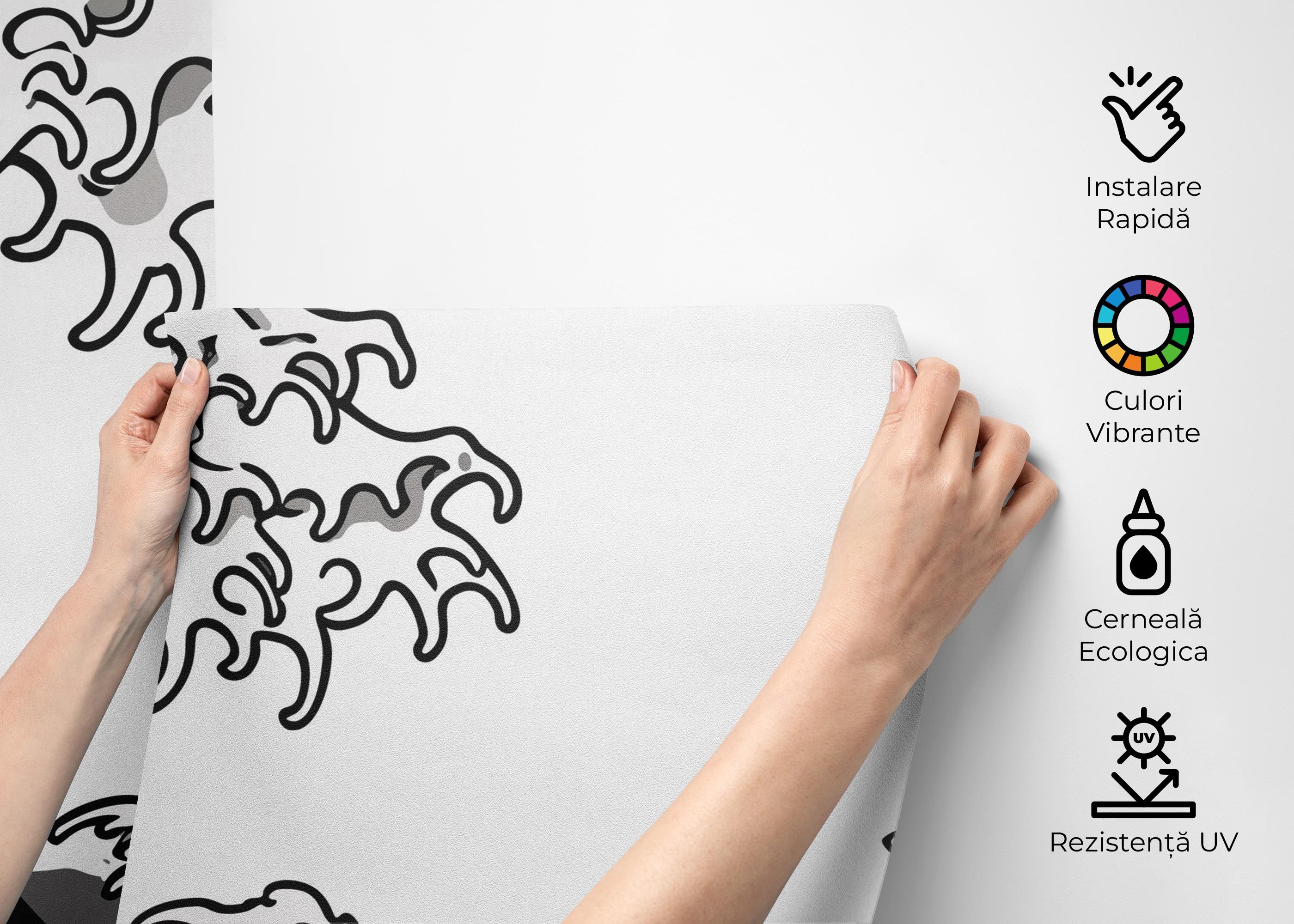 Black Line Wave mockup 2