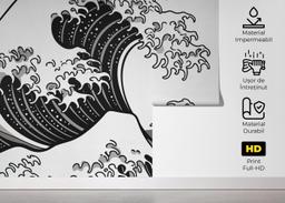 Black Line Wave mockup 5