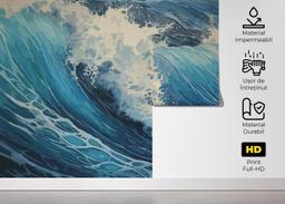 Blue Art Wave mockup 5
