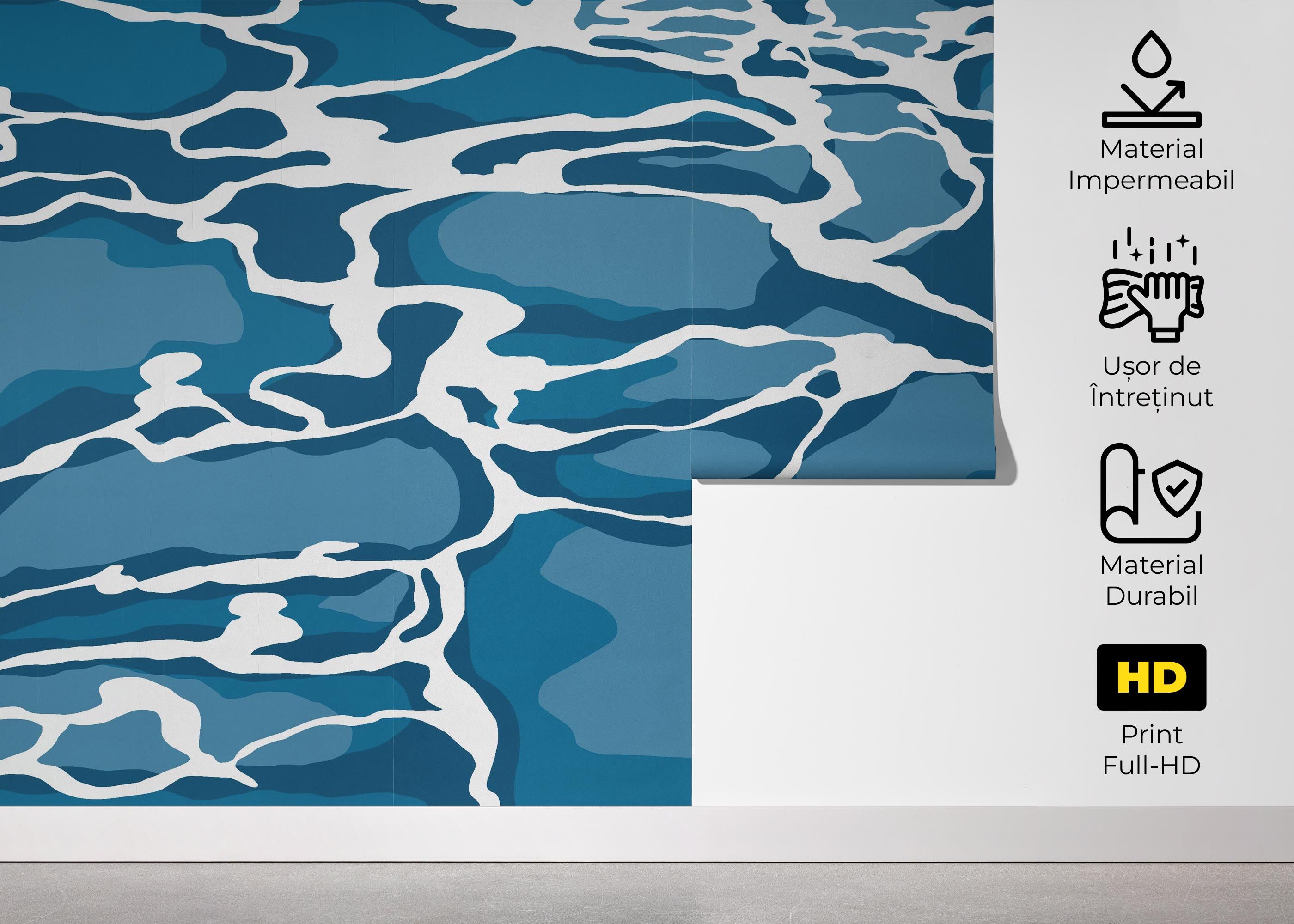 Blue Water Art mockup 5