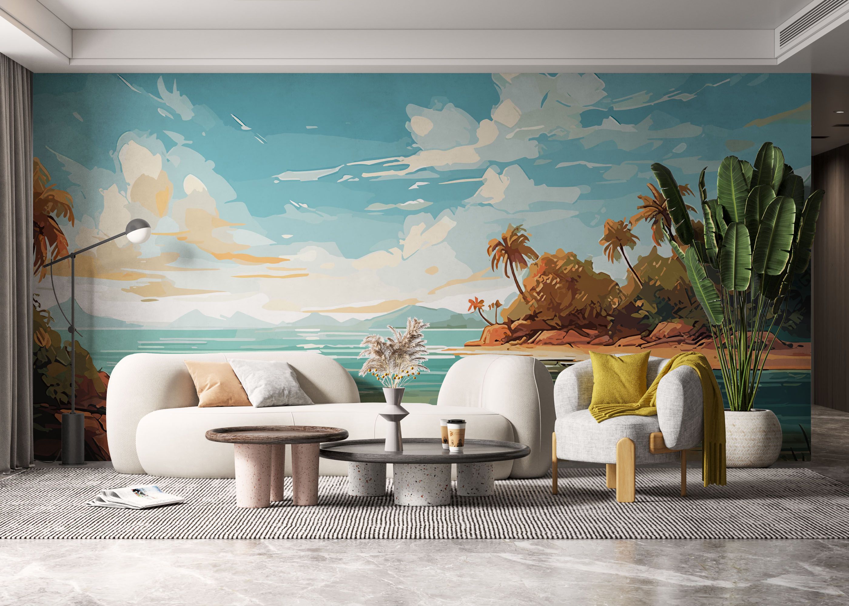 Exotic Beach mockup 6