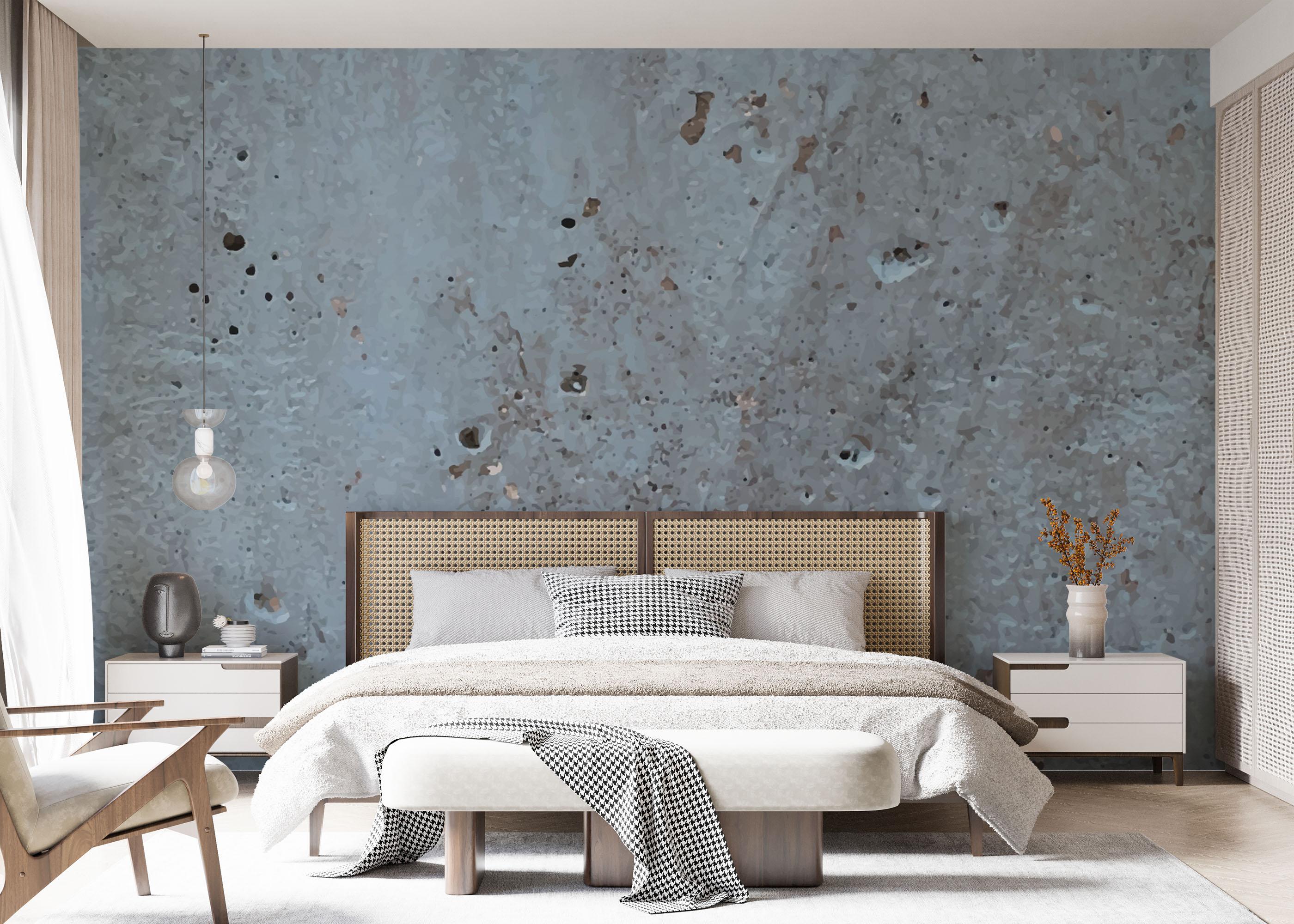 Fototapet Brown Crack Concrete mockup 7