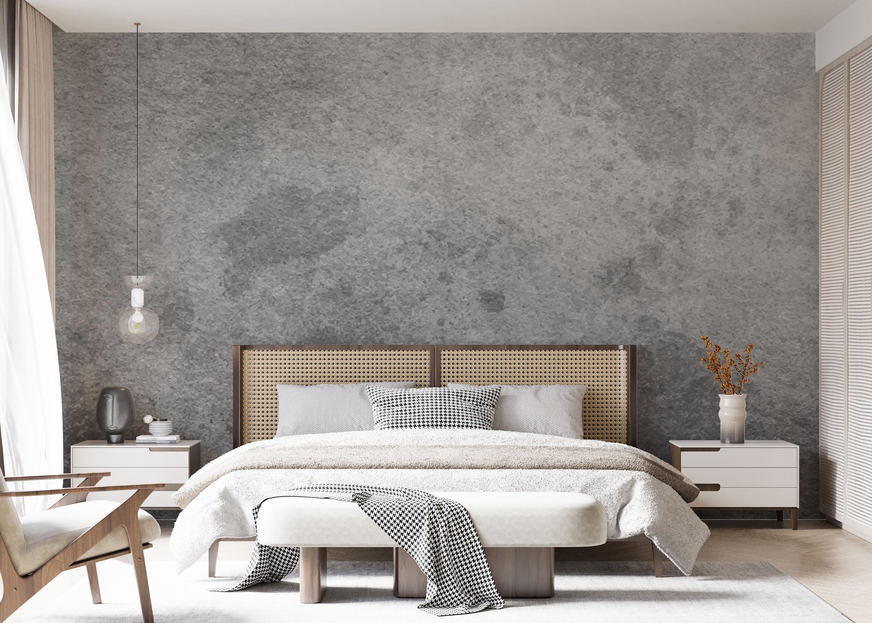 Fototapet Dark Grey Concrete mockup 7