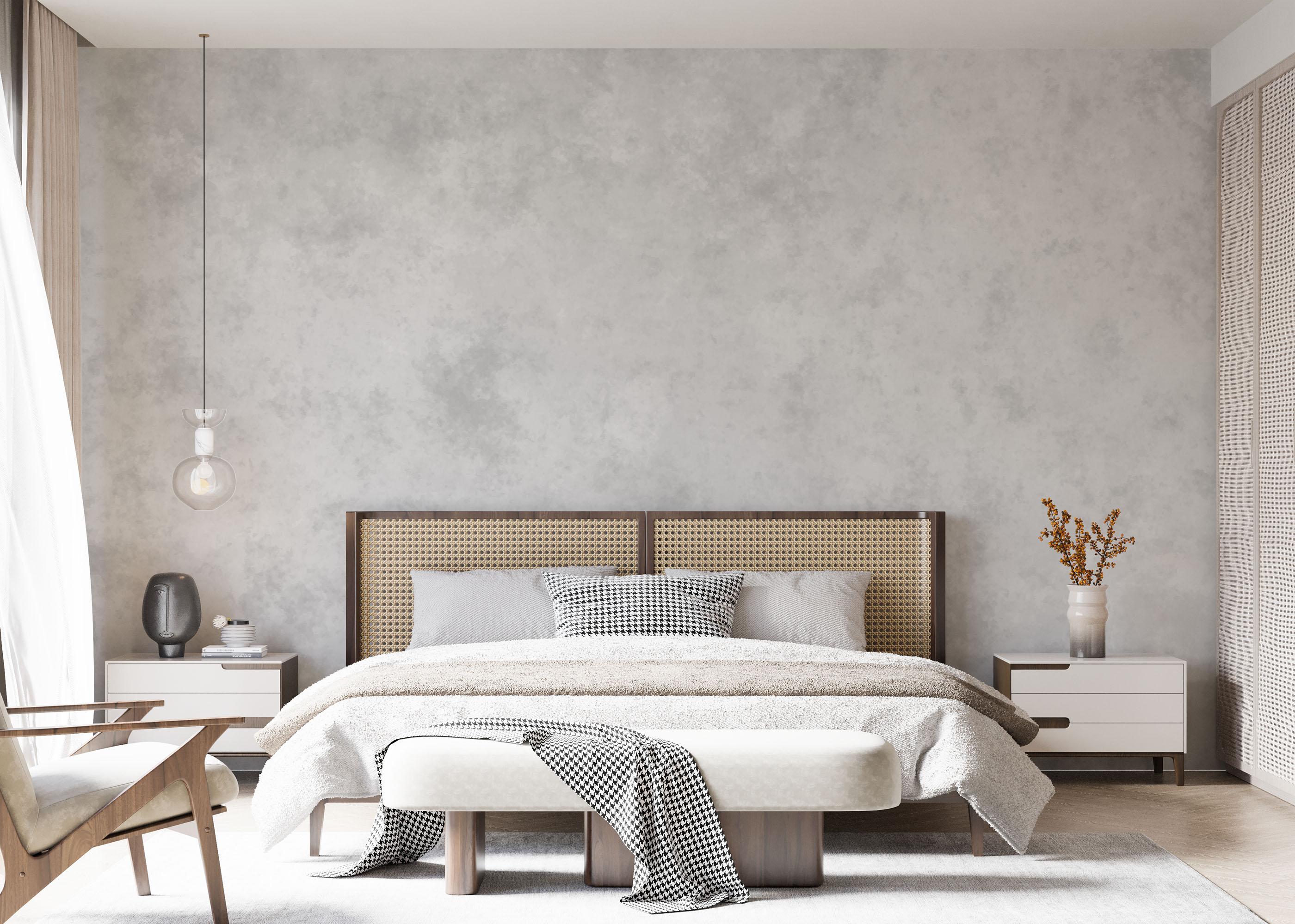 Fototapet Light Grey Paper Concrete mockup 7