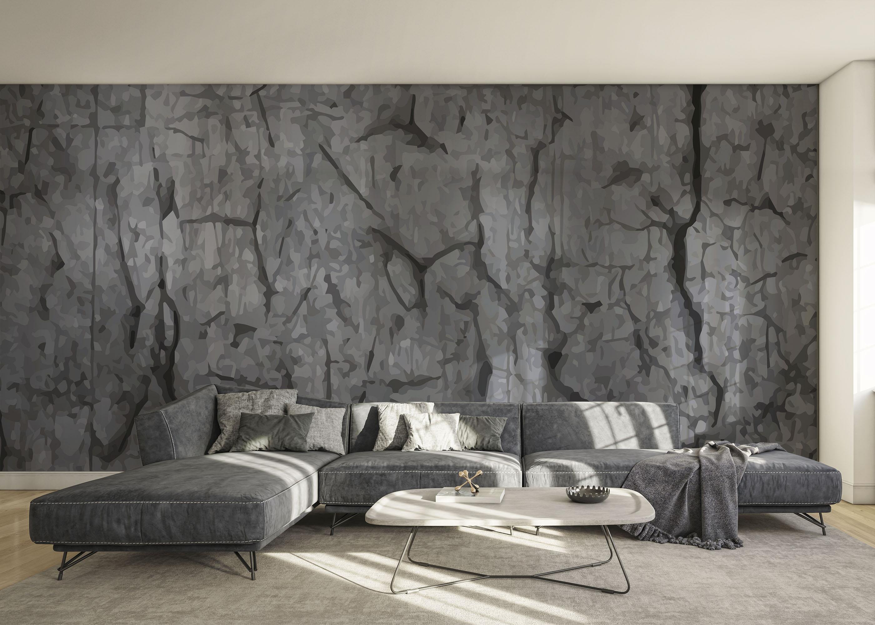 Fototapet Big Crack Concrete mockup 0