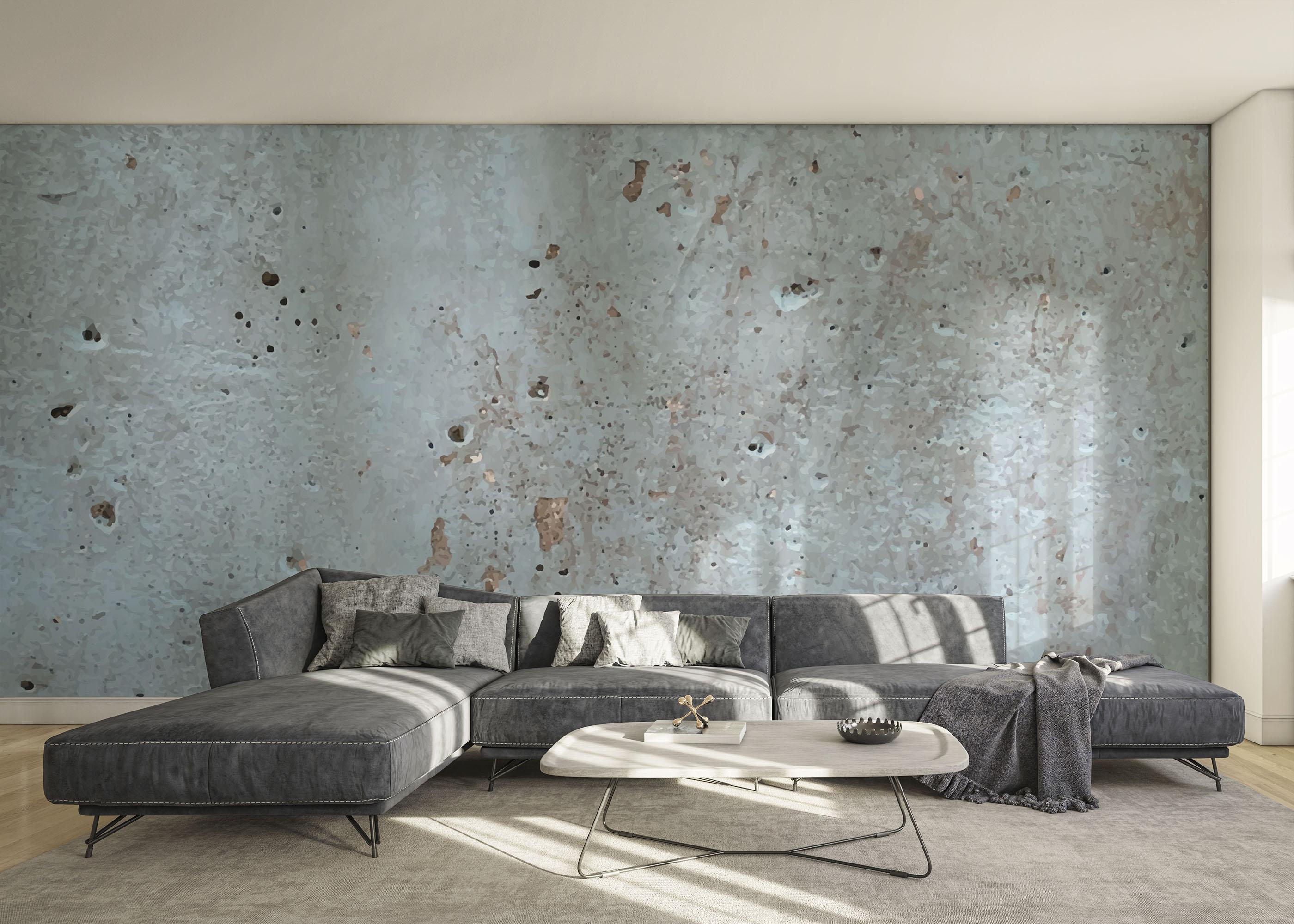 Fototapet Brown Crack Concrete mockup 0