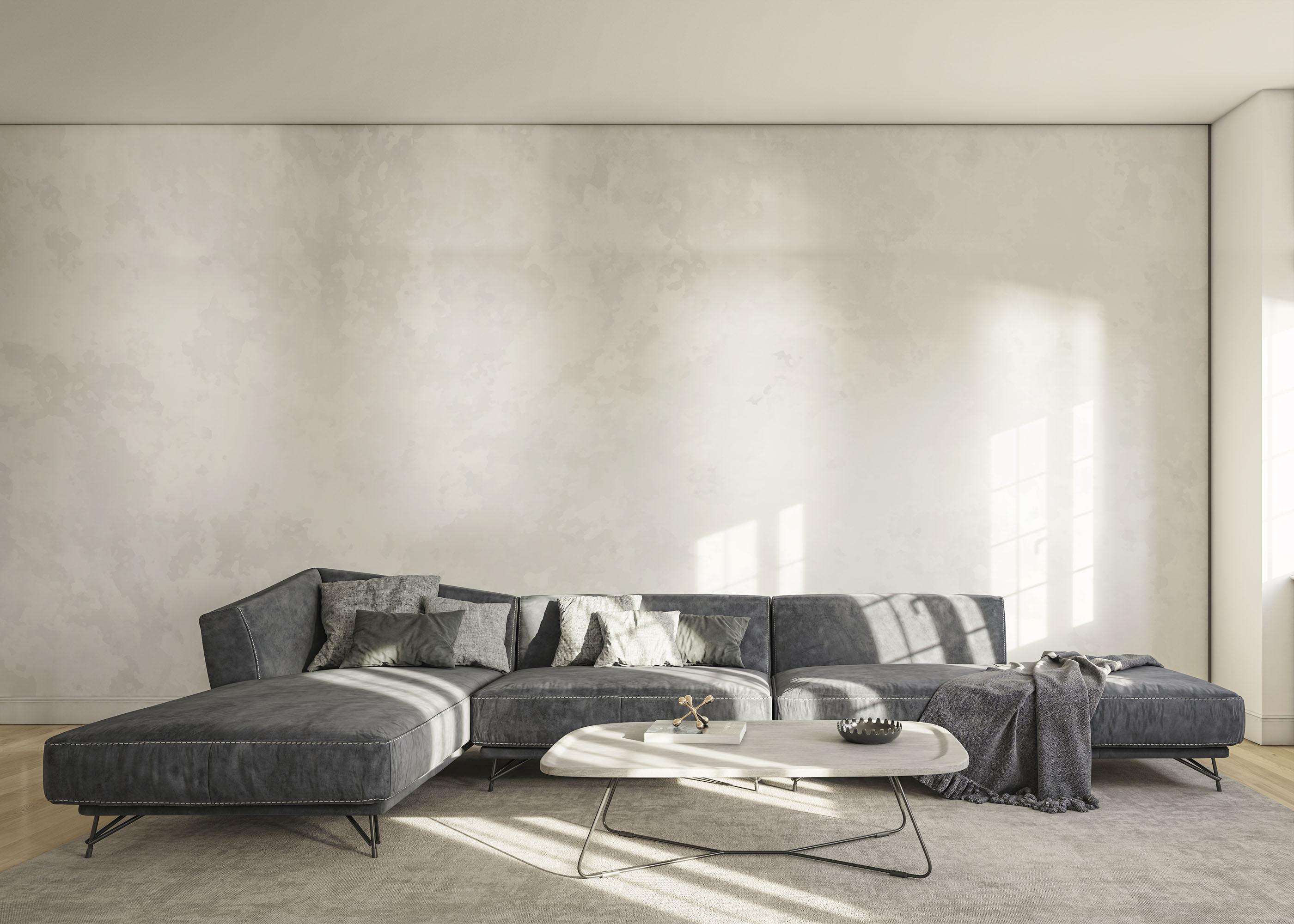 Fototapet Concrete Light Grey mockup 0