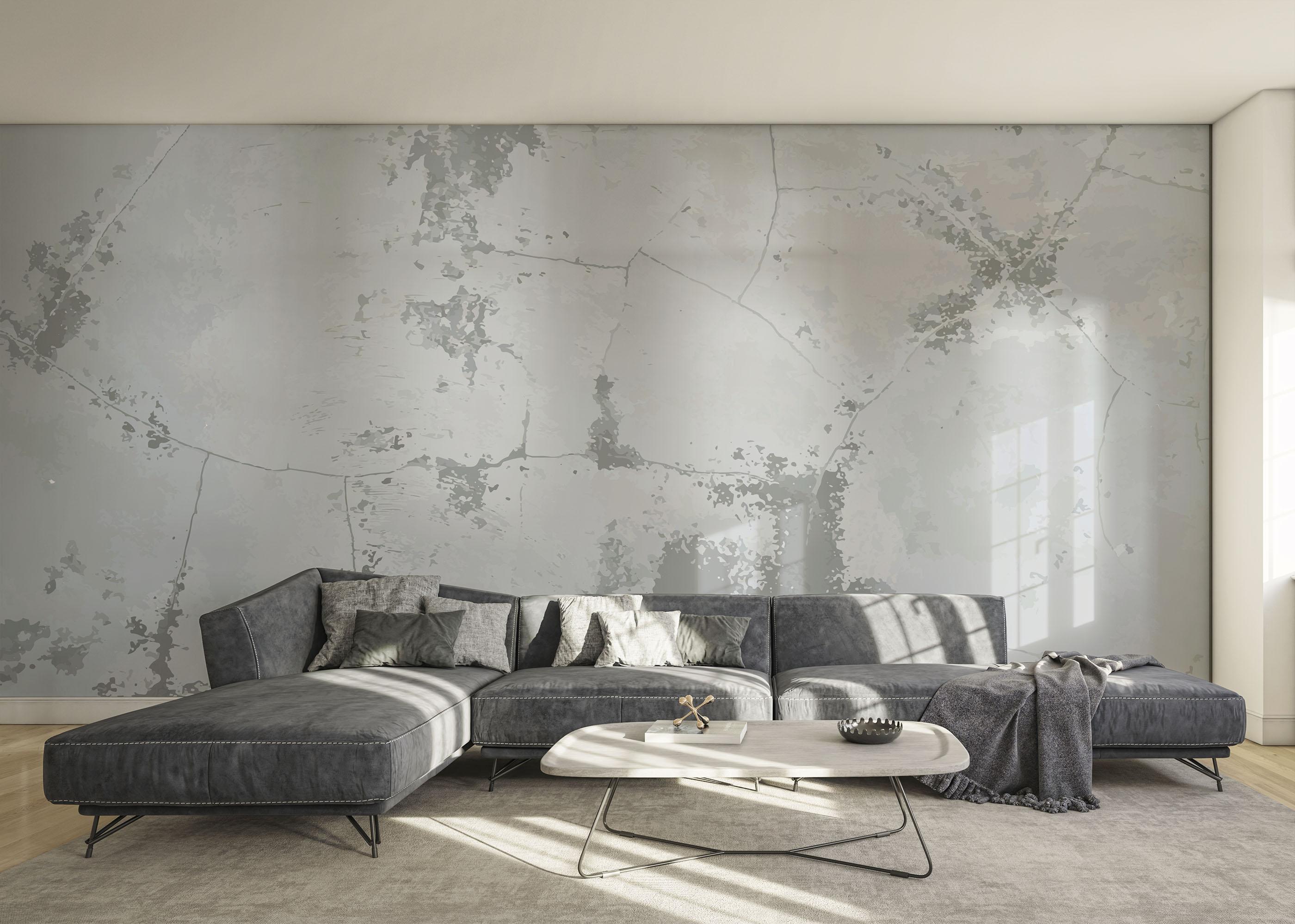 Fototapet Purple Light Concrete mockup 0