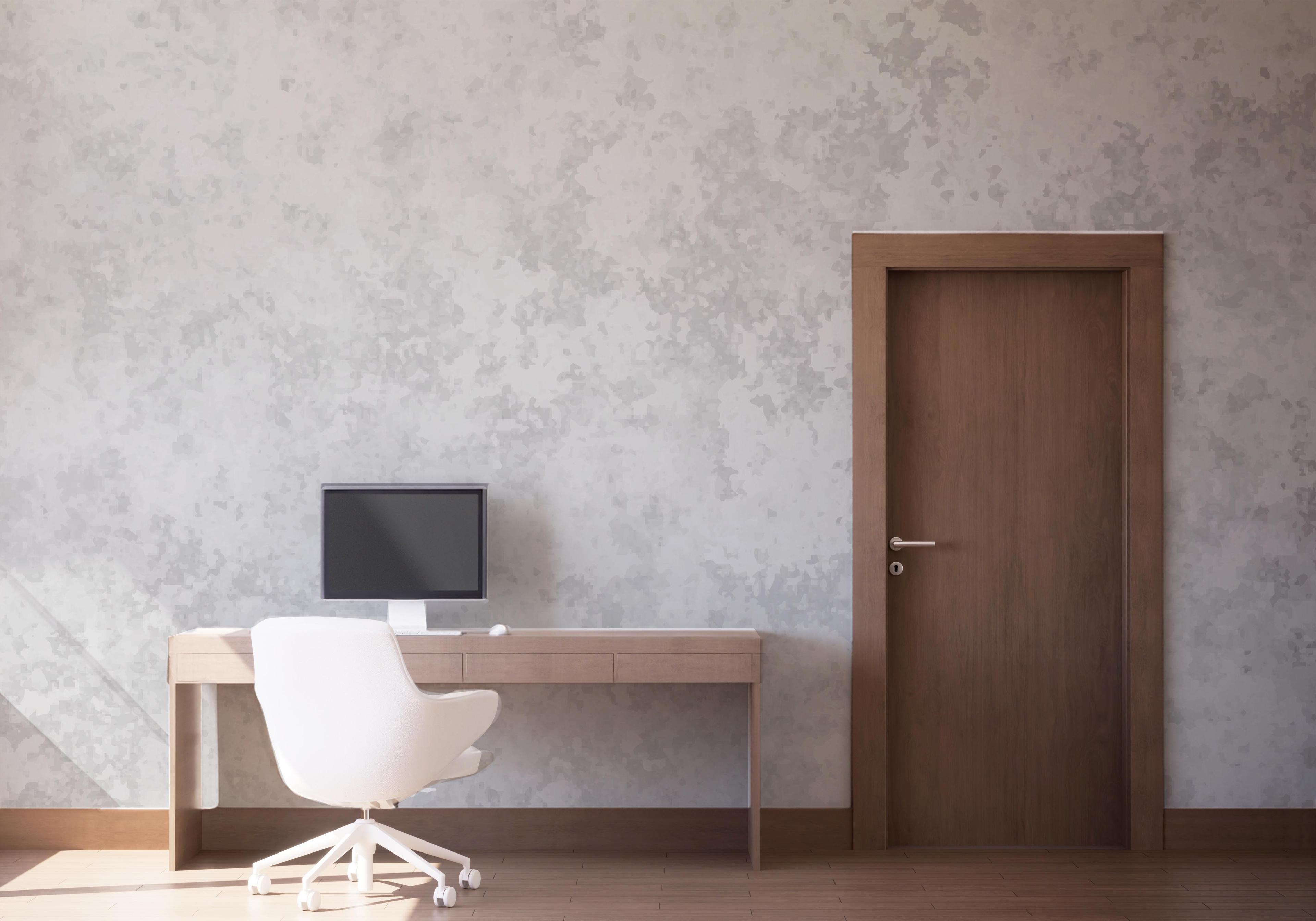 Fototapet Grey Simple Concrete mockup 1