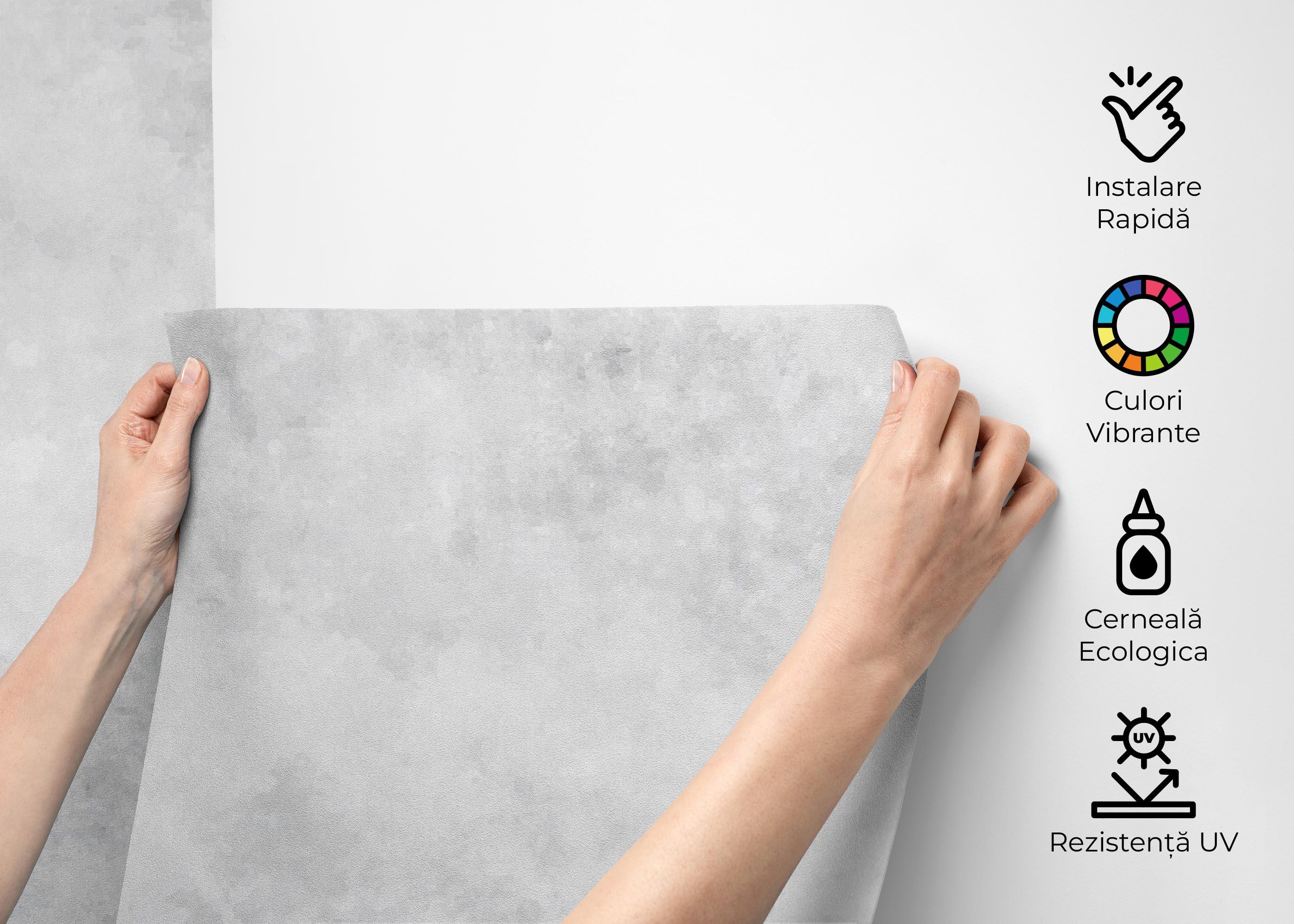 Fototapet Concrete Grey Wall mockup 2