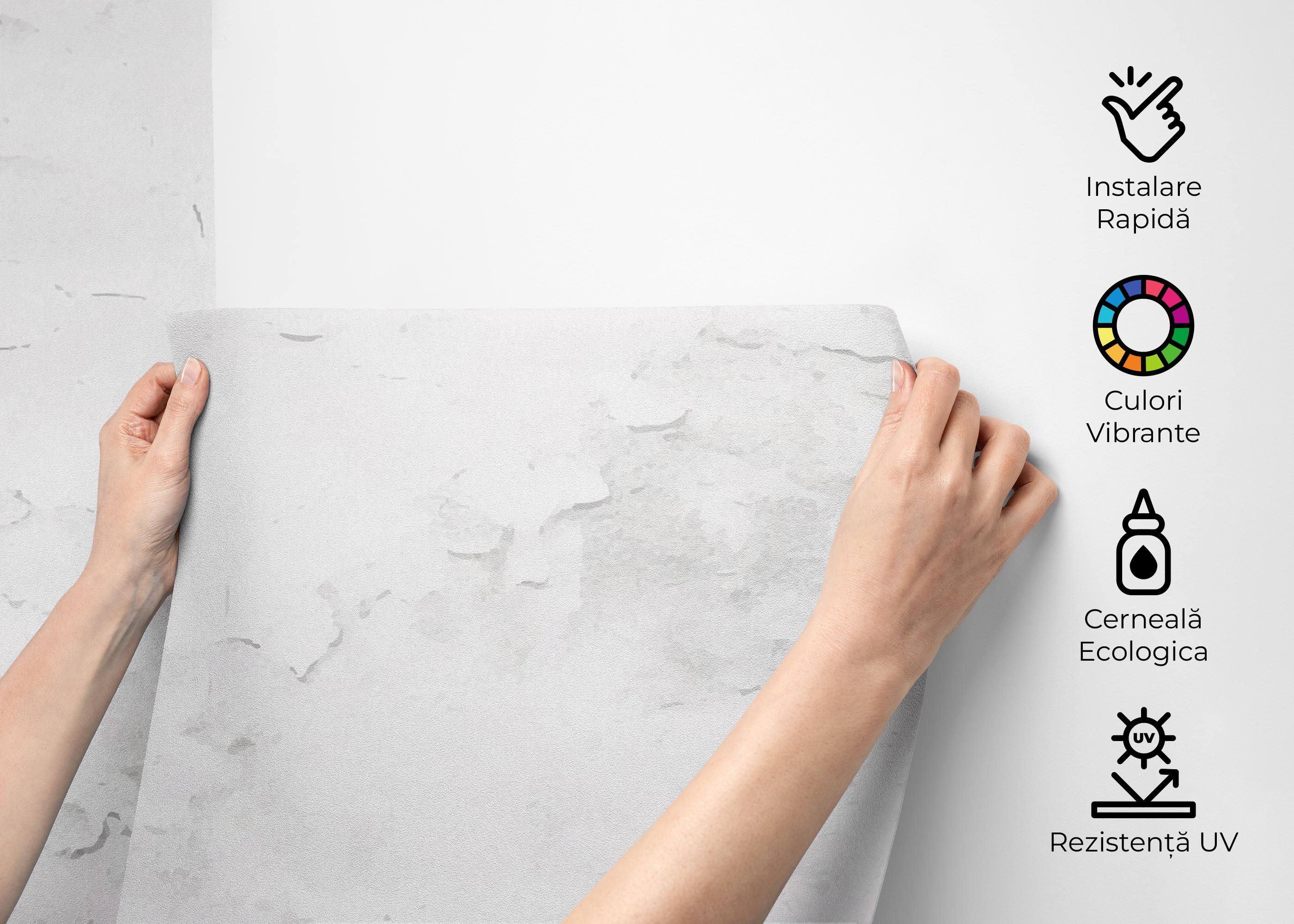 Fototapet Grey Concrete Crack mockup 2