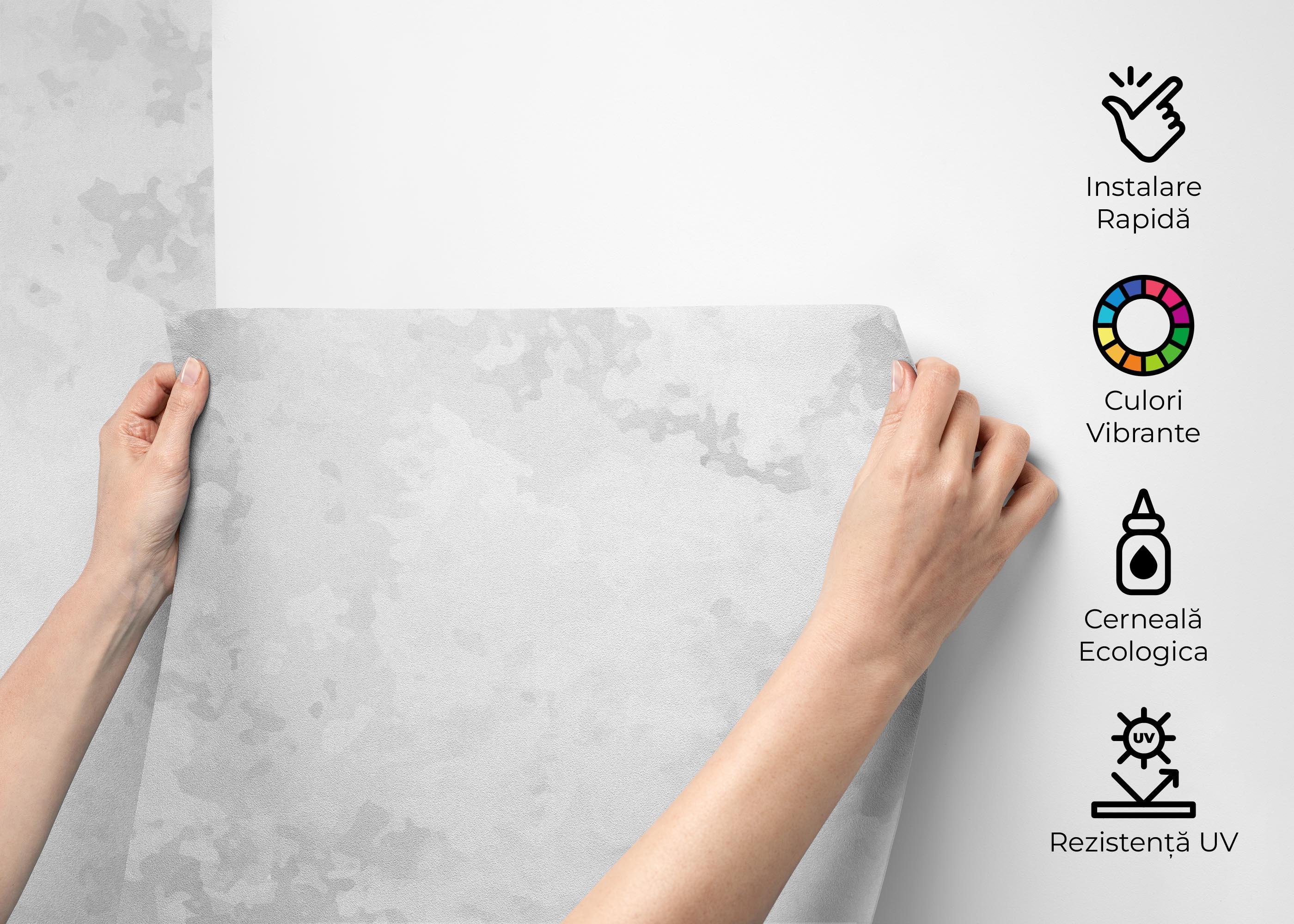 Fototapet Grey Concrete Wall mockup 2