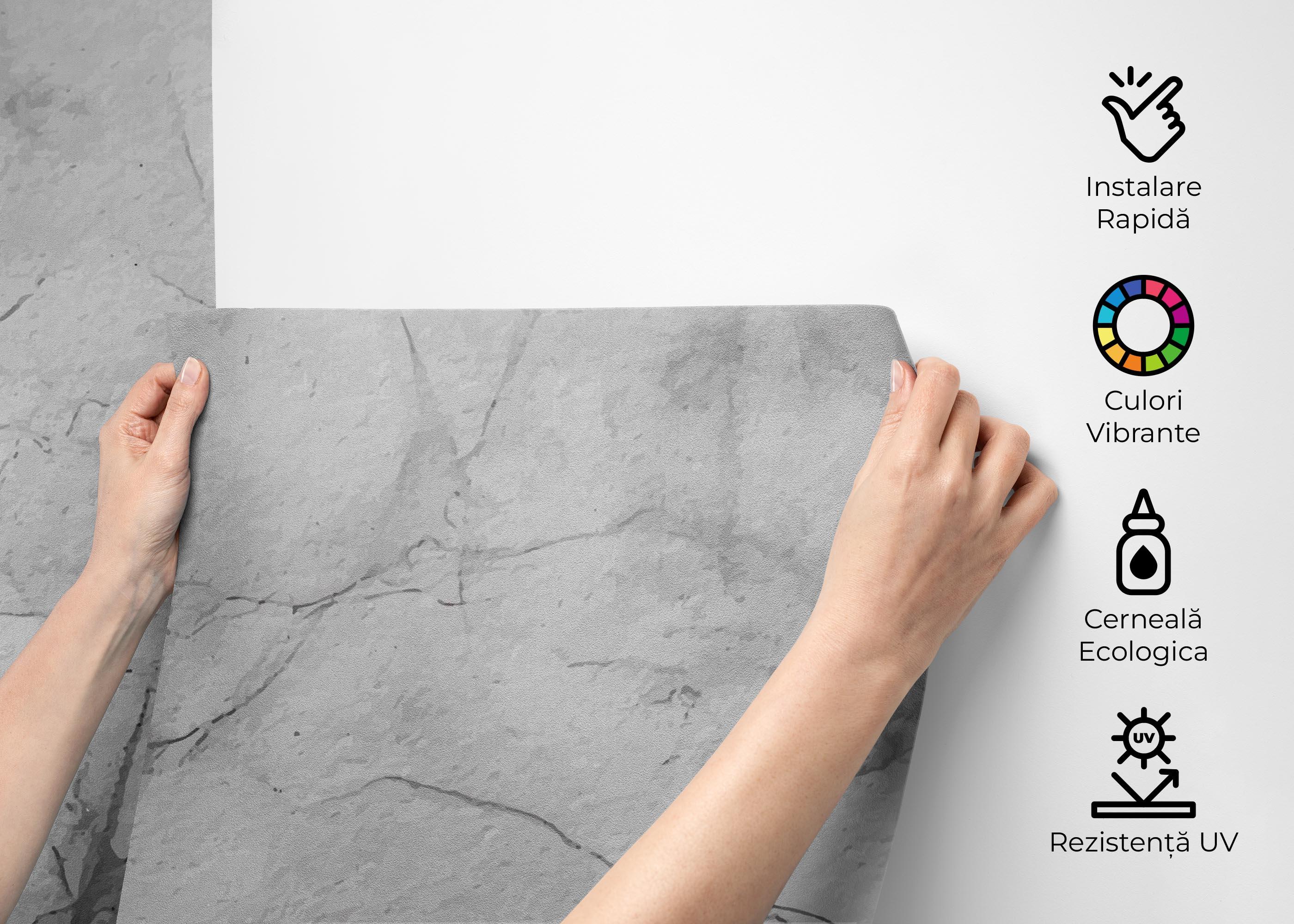 Fototapet Grey Ink Concrete mockup 2