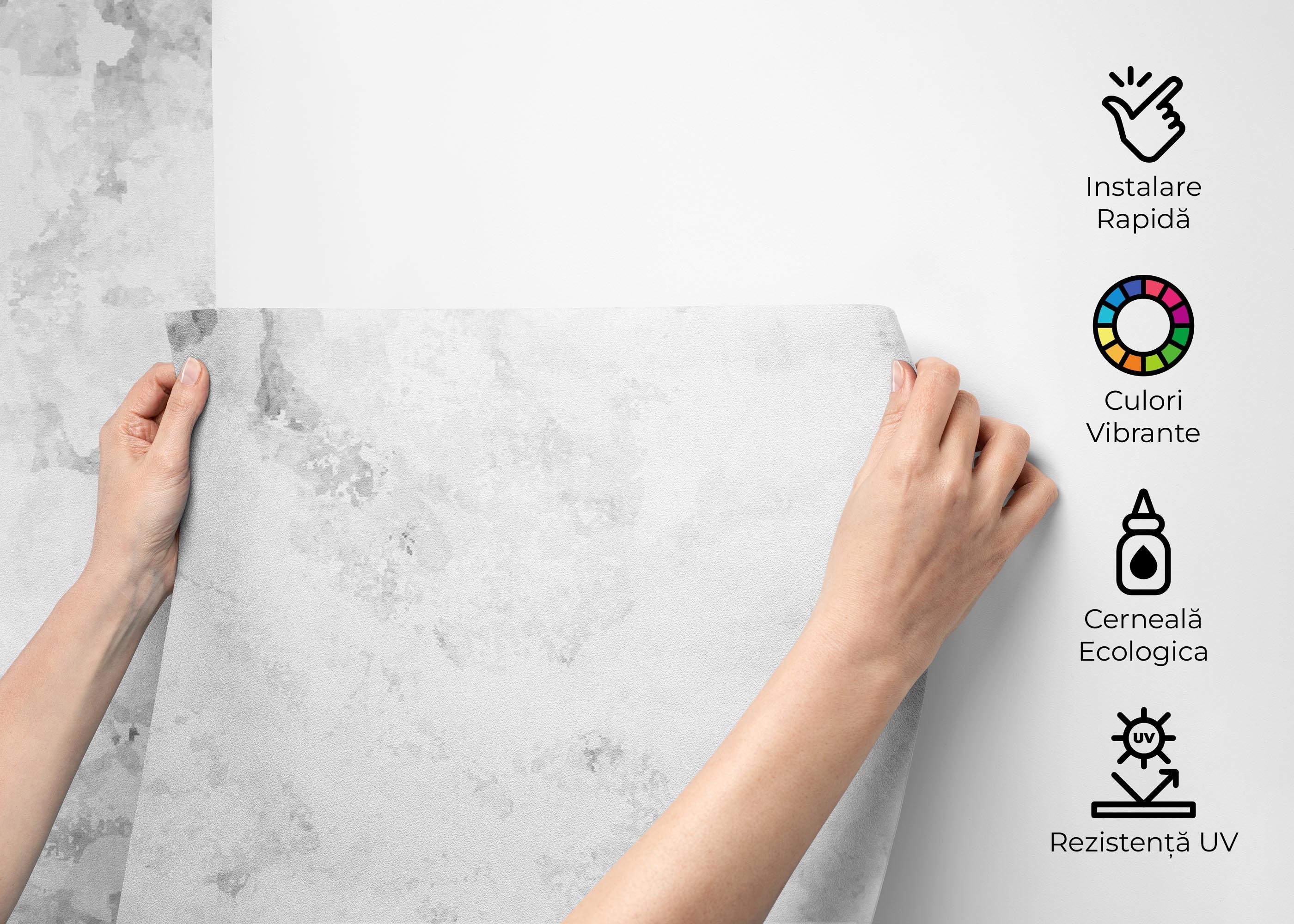 Fototapet Grey Wall Concrete mockup 2