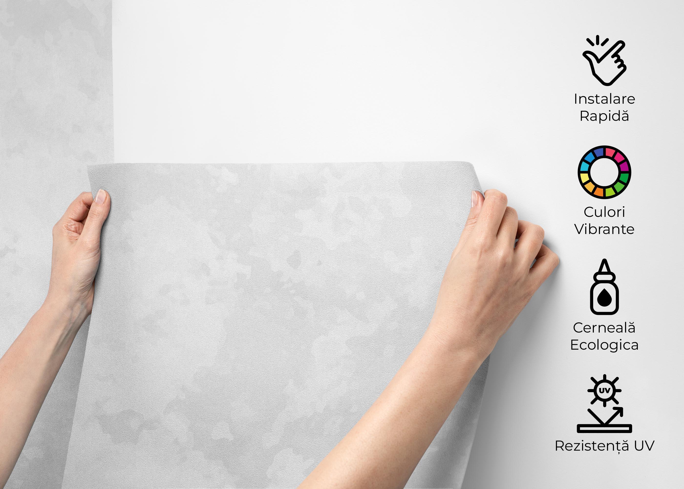 Fototapet Light Grey Concrete mockup 2