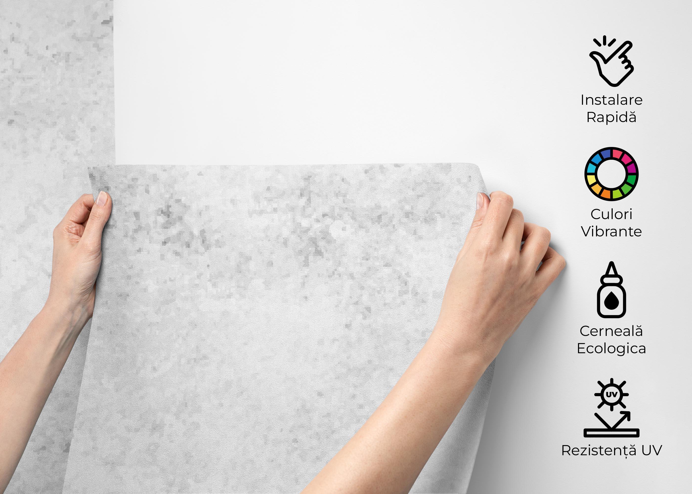 Fototapet Light Paper Concrete mockup 2