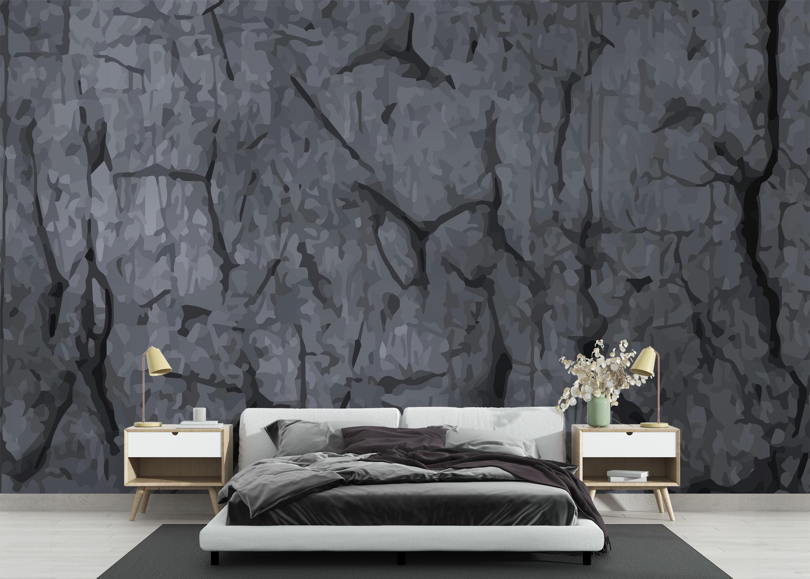 Fototapet Big Crack Concrete mockup 3