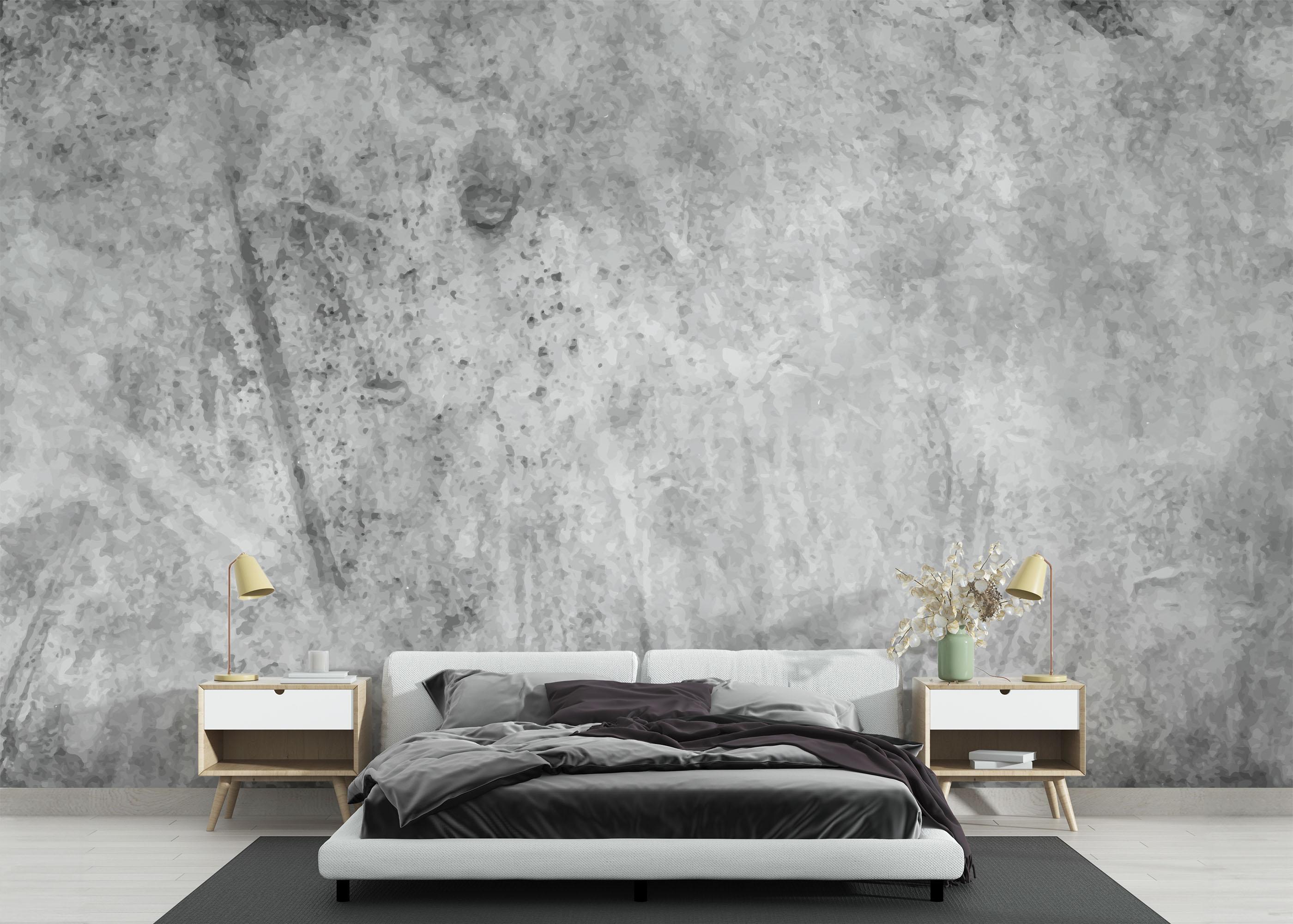 Fototapet Concrete Dark Shadow mockup 3