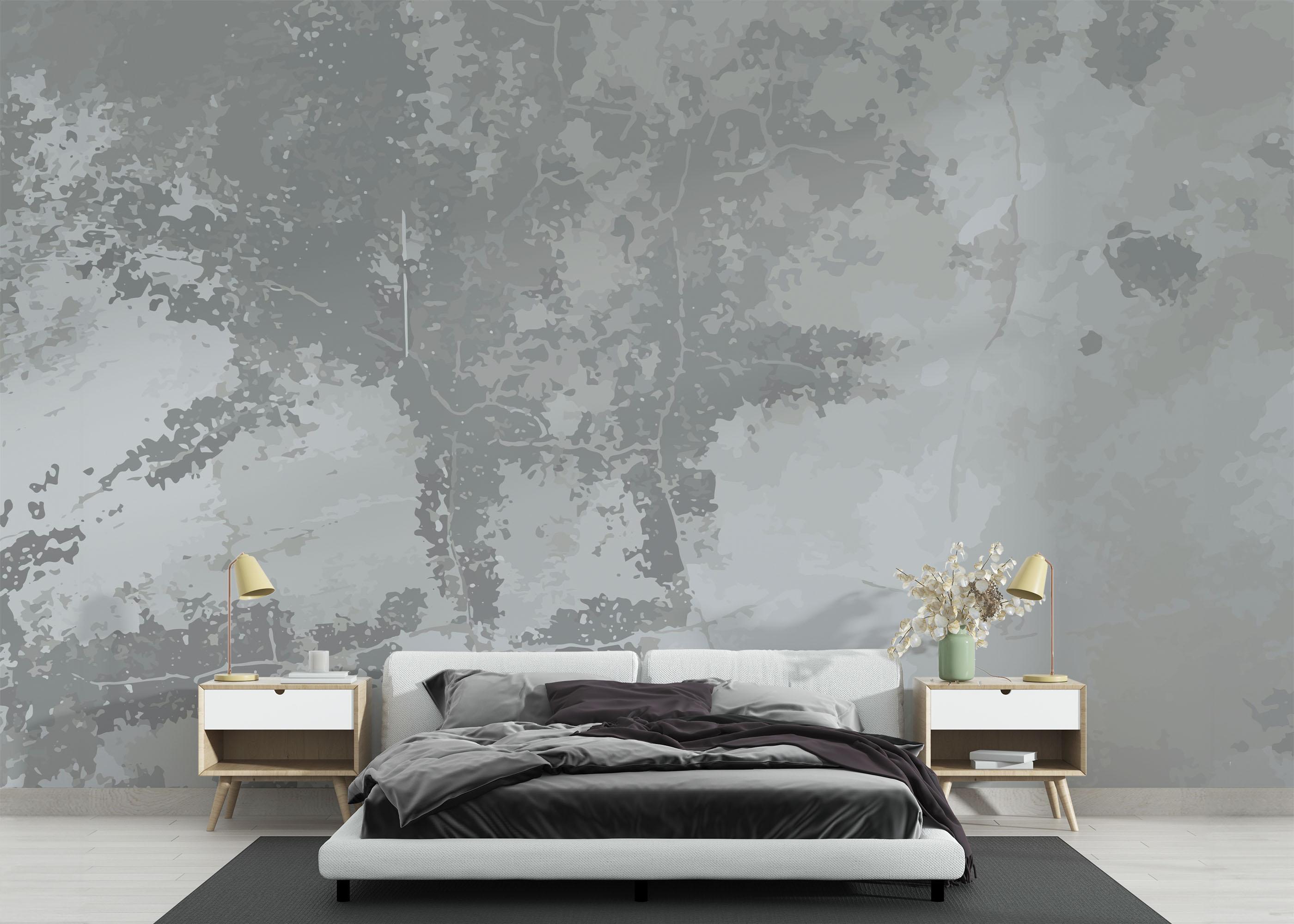 Fototapet Concrete Old Wall mockup 3