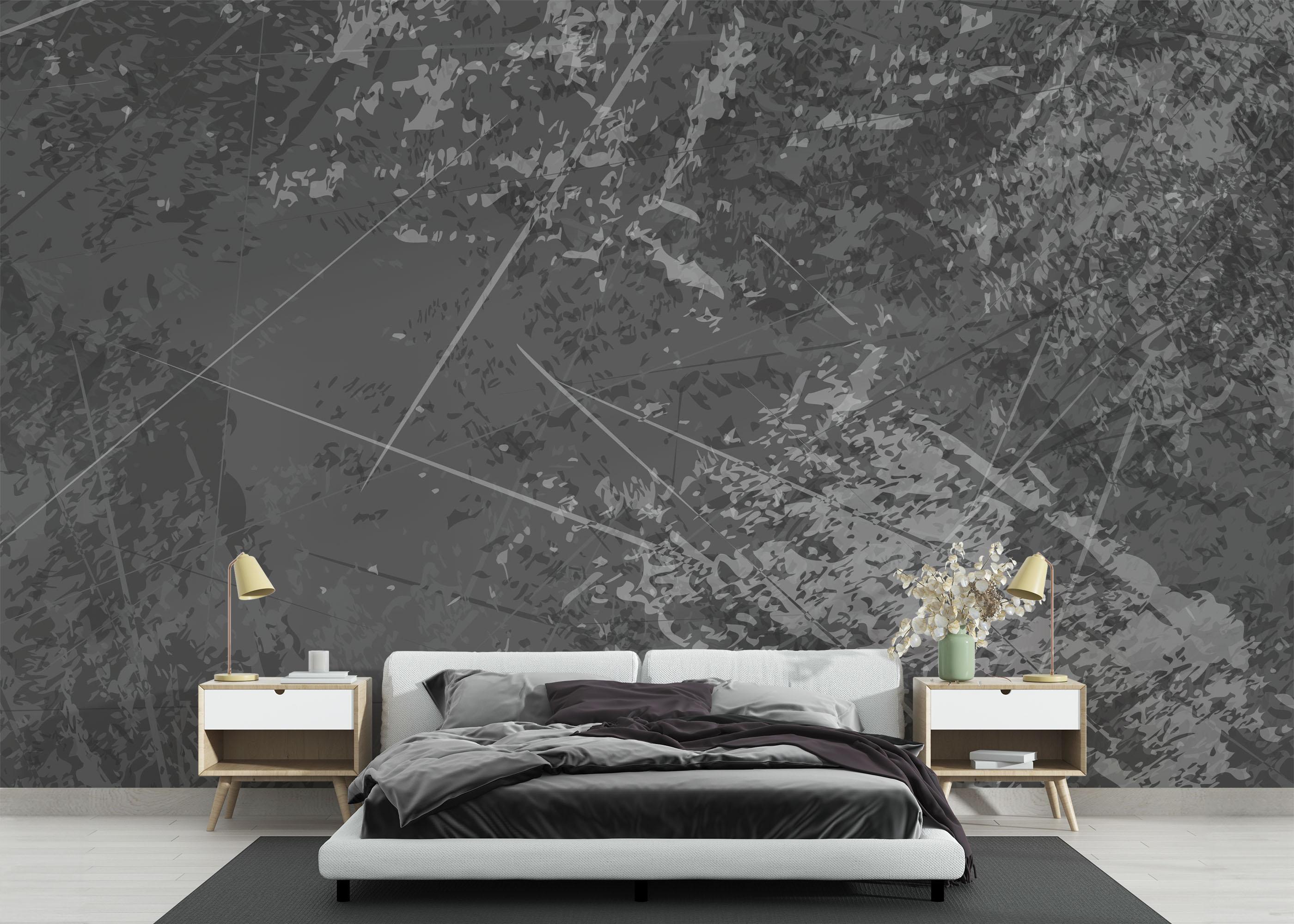 Fototapet Dark Texture Concrete mockup 3