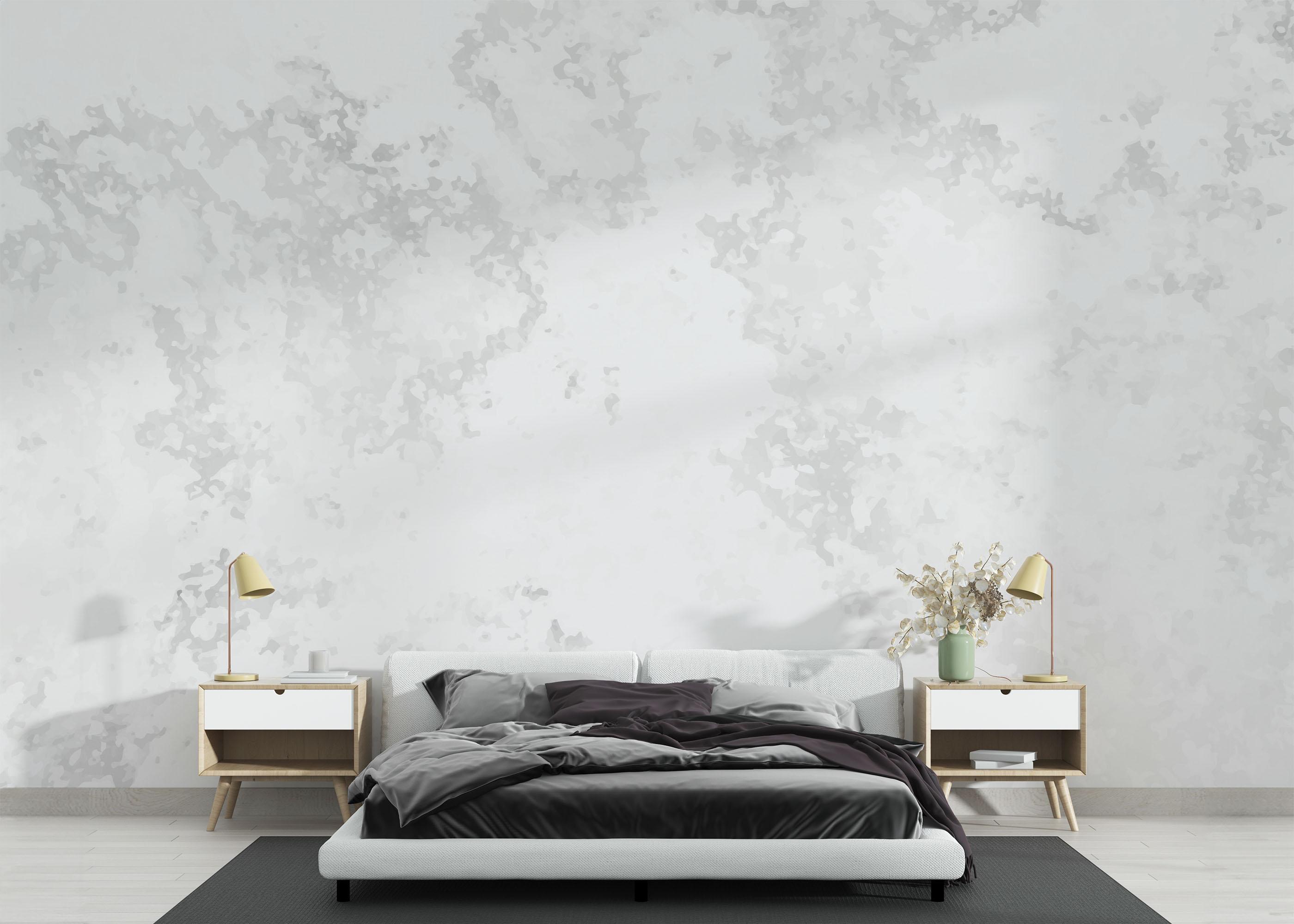 Fototapet Grey Concrete Wall mockup 3
