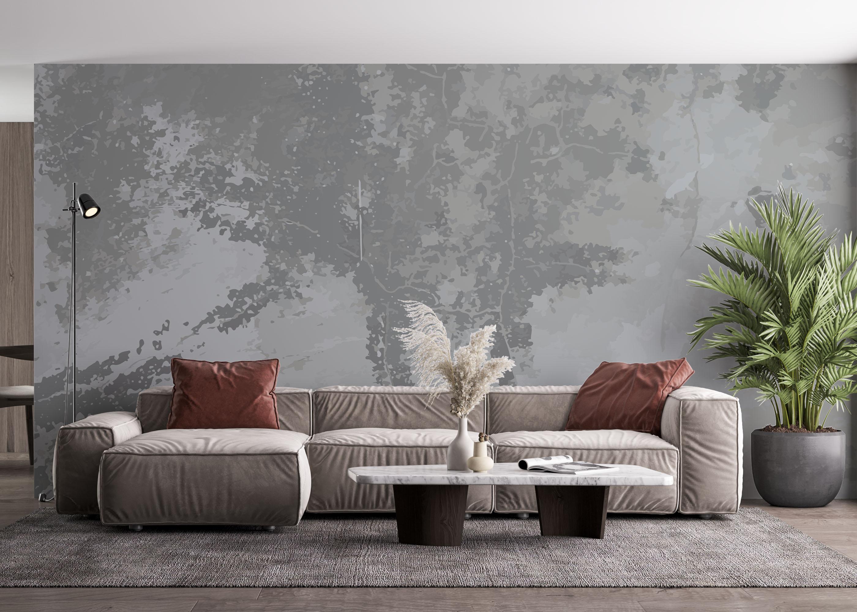 Fototapet Concrete Old Wall mockup 4