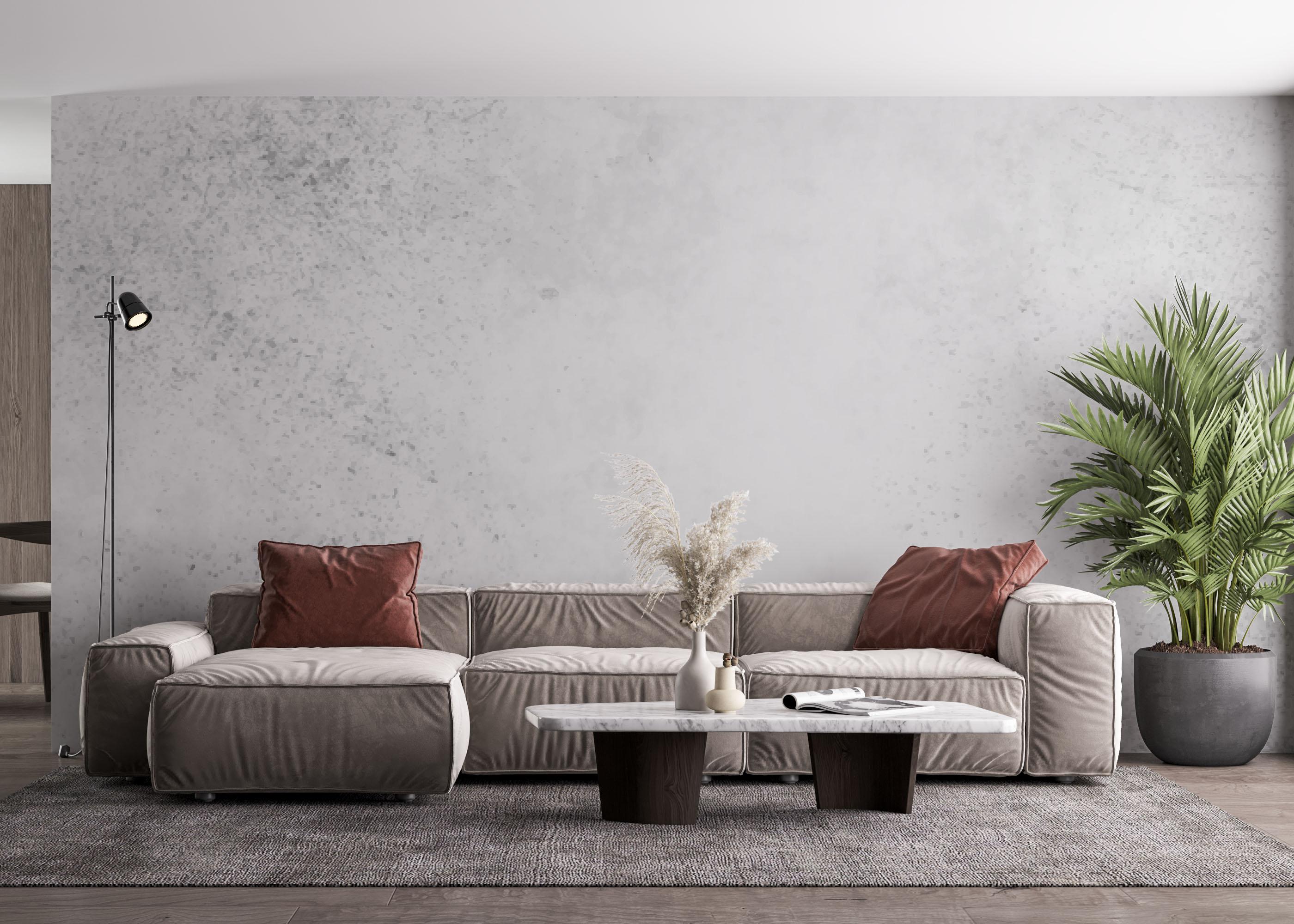 Fototapet Concrete Wall mockup 4