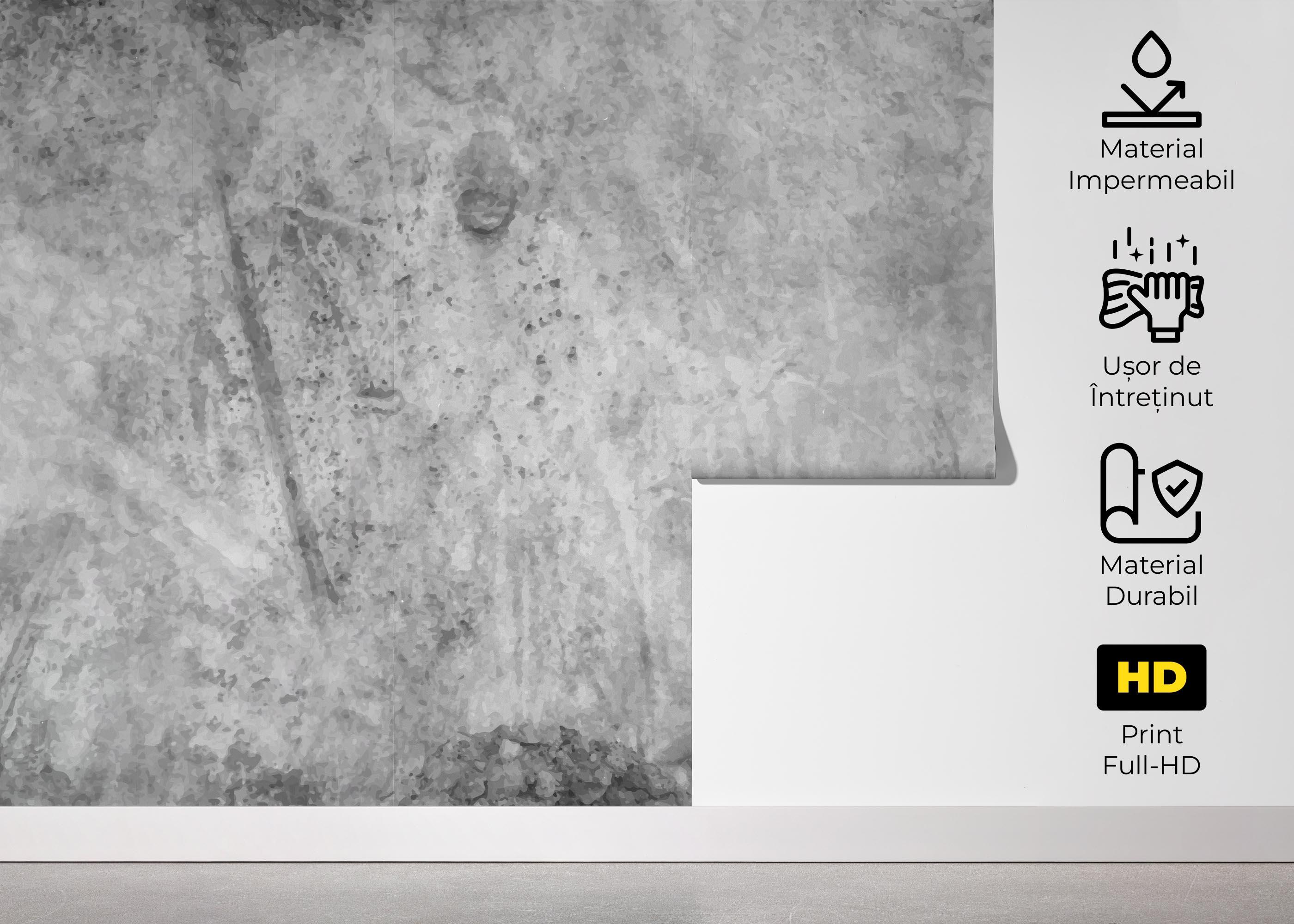 Fototapet Concrete Dark Shadow mockup 5