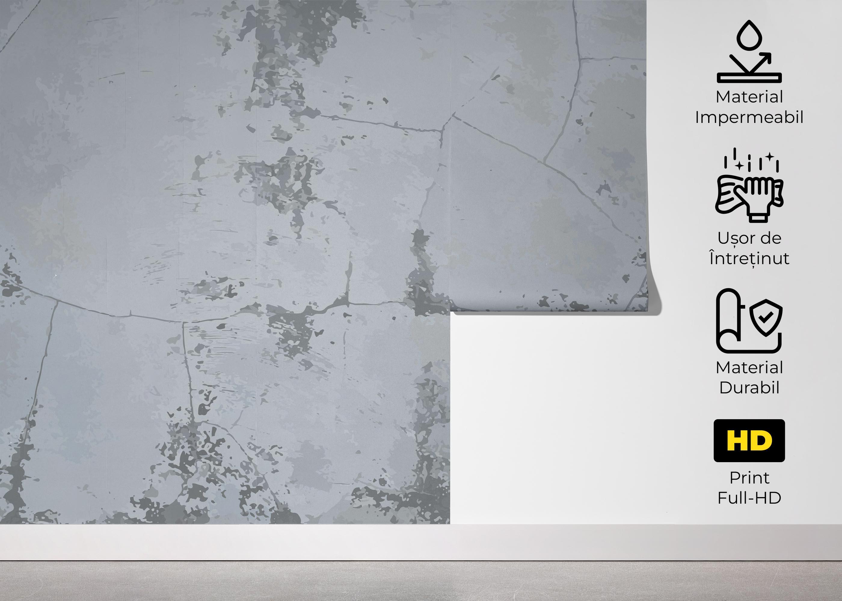 Fototapet Purple Light Concrete mockup 5