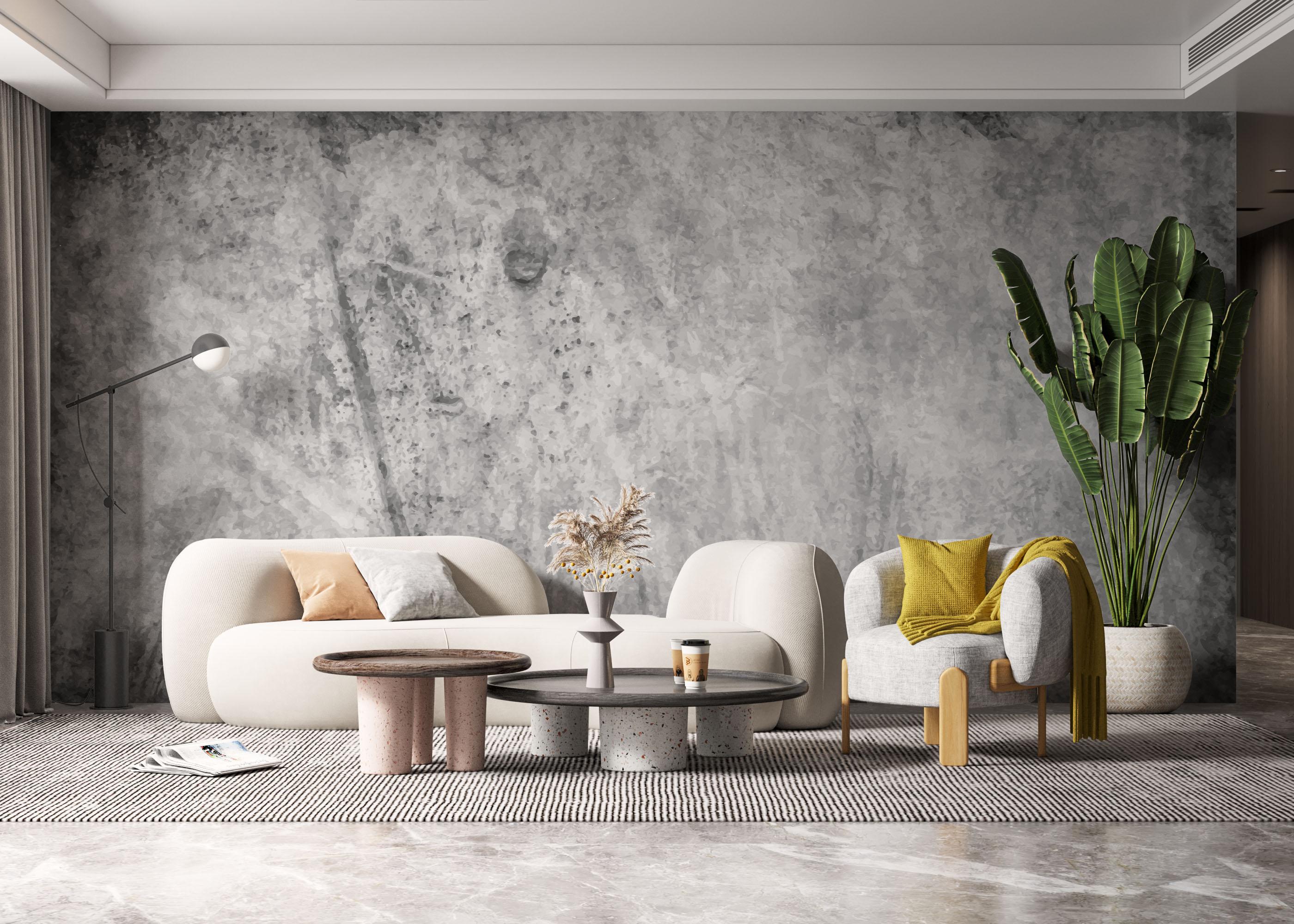 Fototapet Concrete Dark Shadow mockup 6