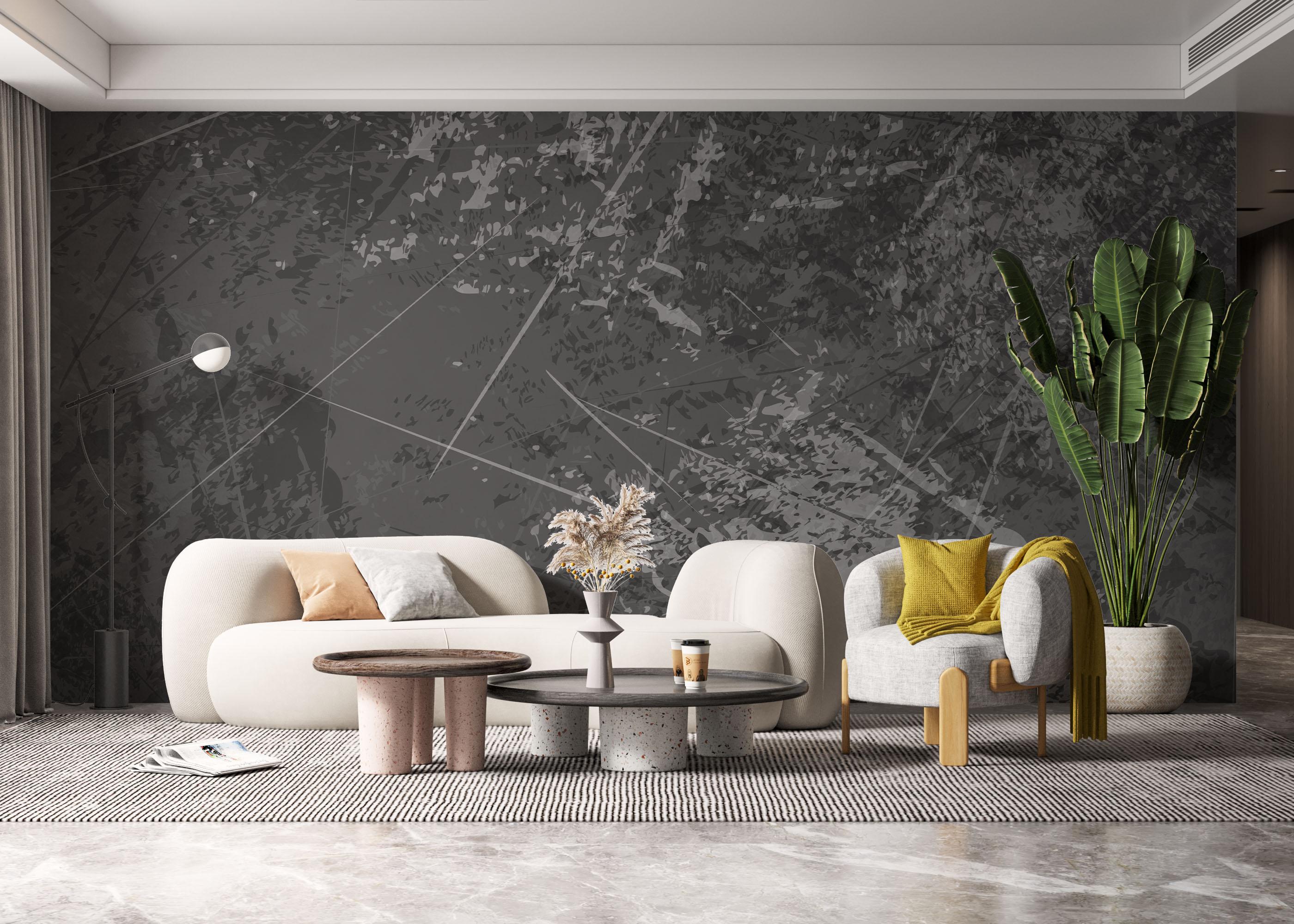 Fototapet Dark Texture Concrete mockup 6