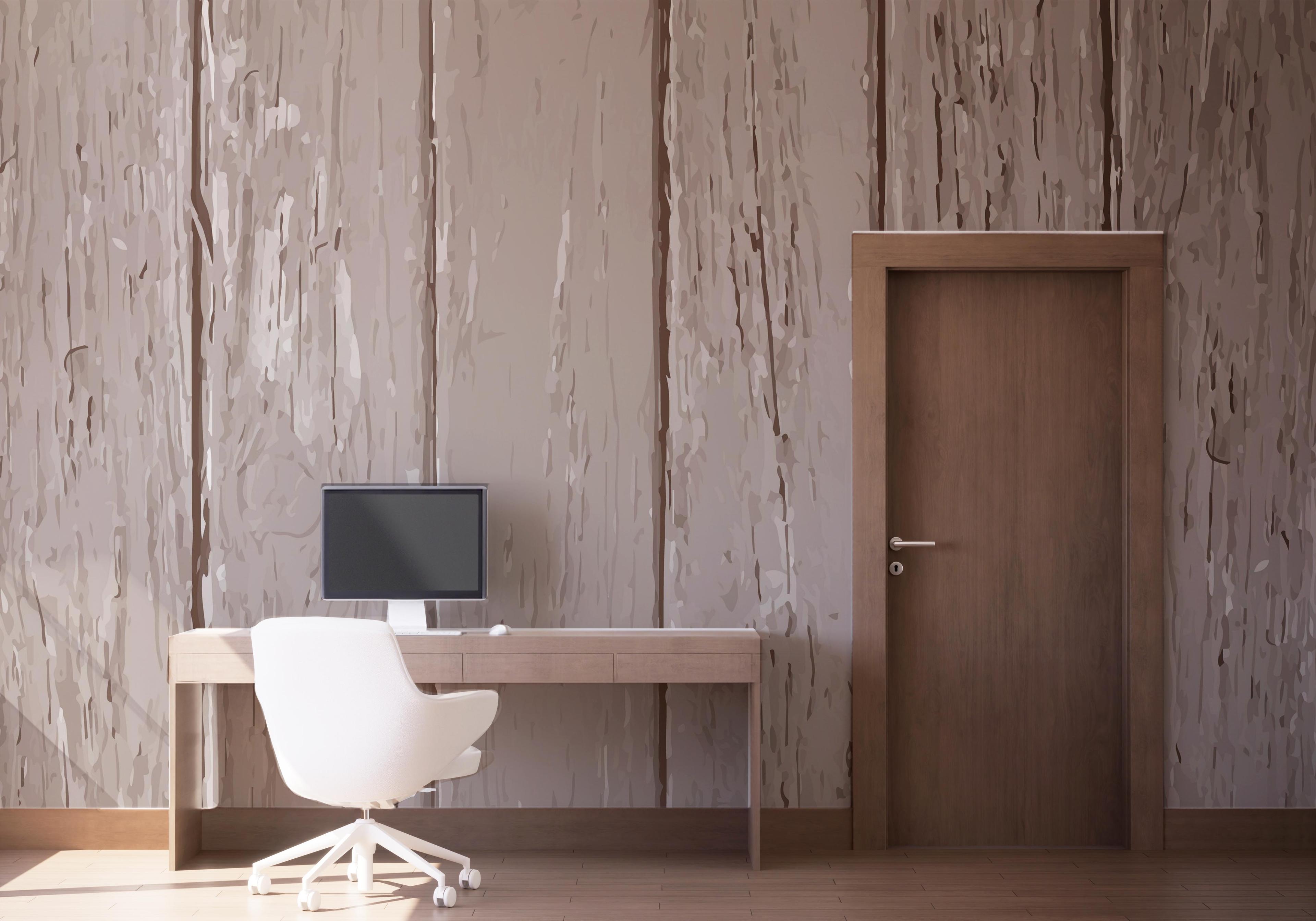 Fototapet Cool Wood Art mockup 1