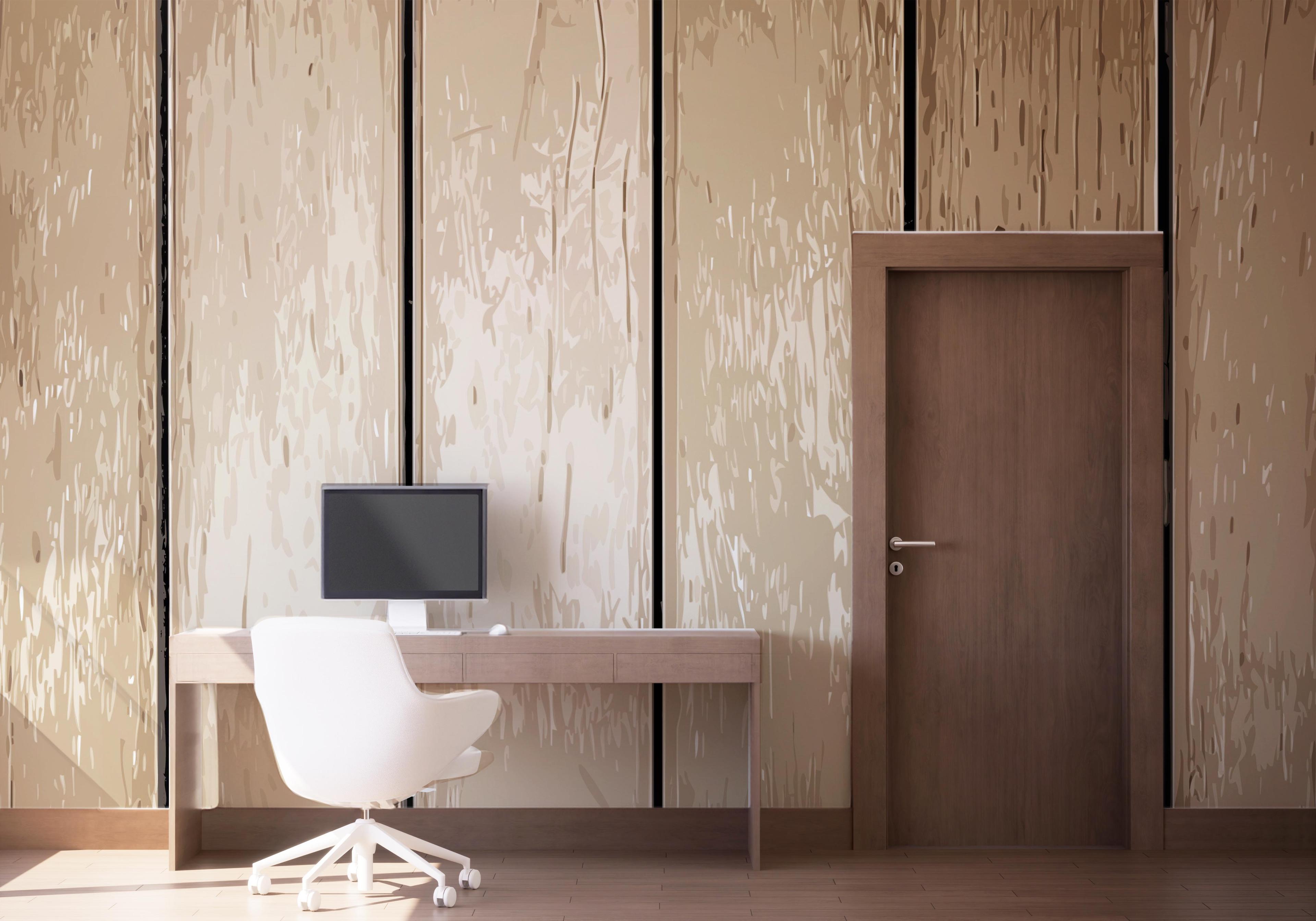 Fototapet Wooden Boards mockup 1