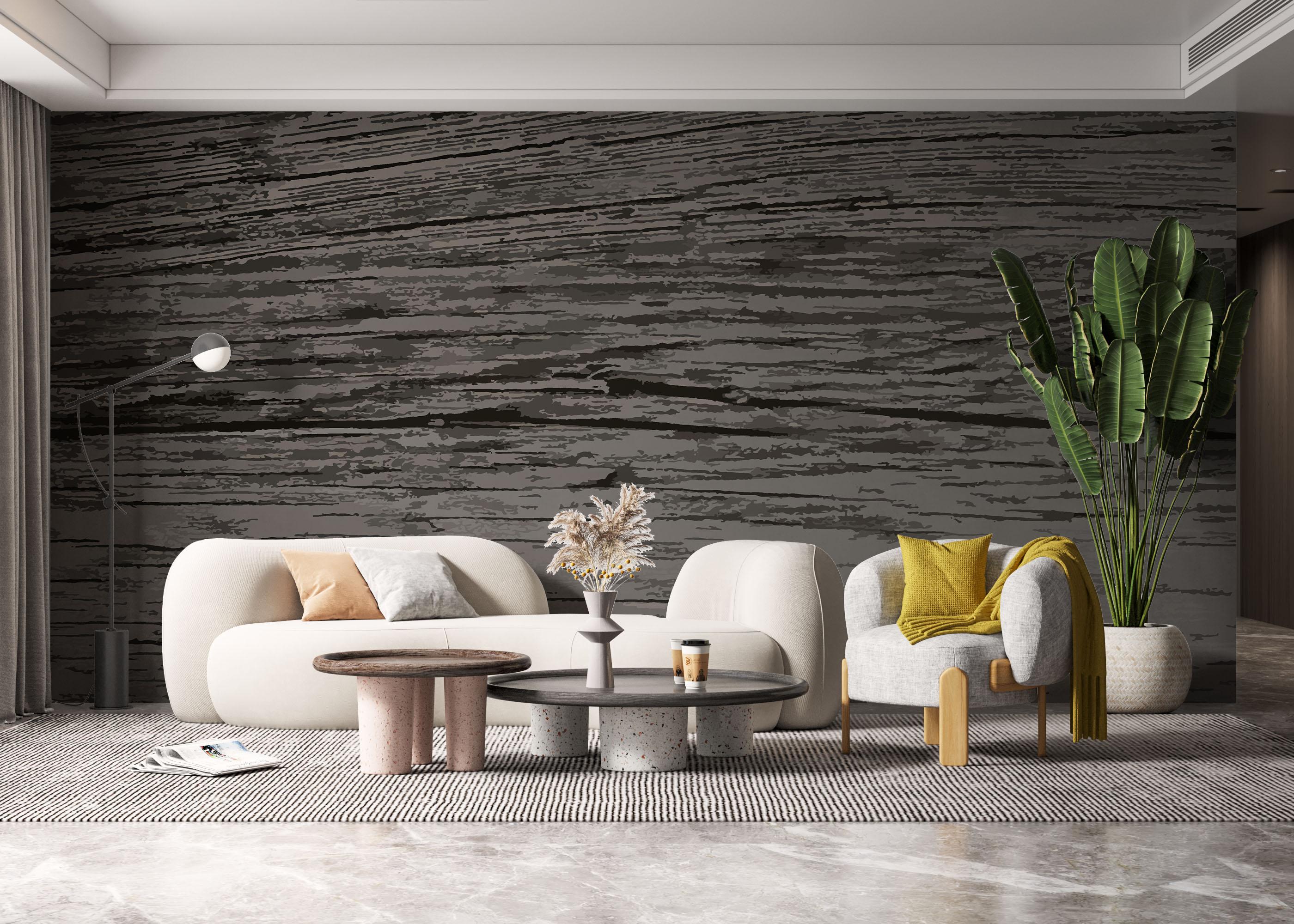 Fototapet Cream Grey Wood mockup 6