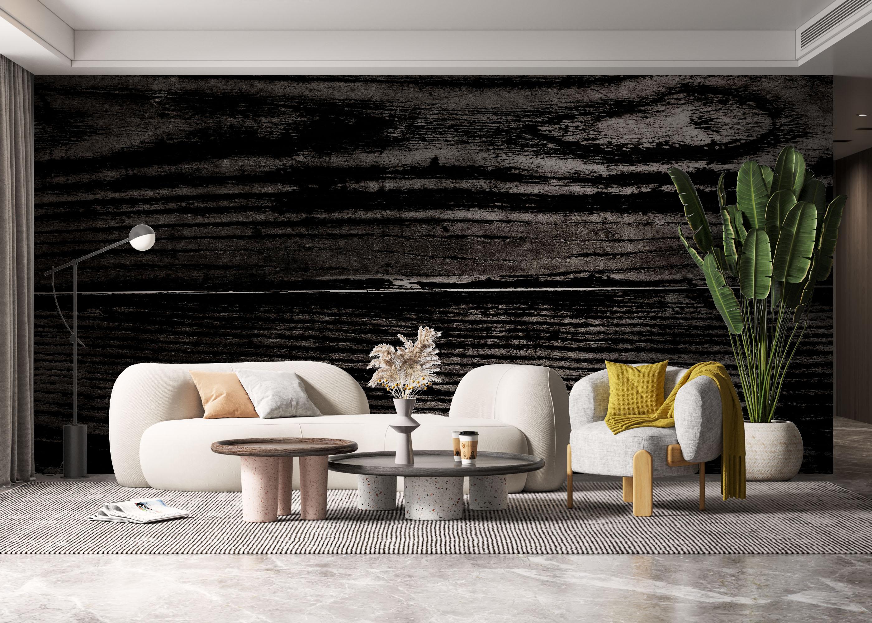 Fototapet Dark Wood Art mockup 6