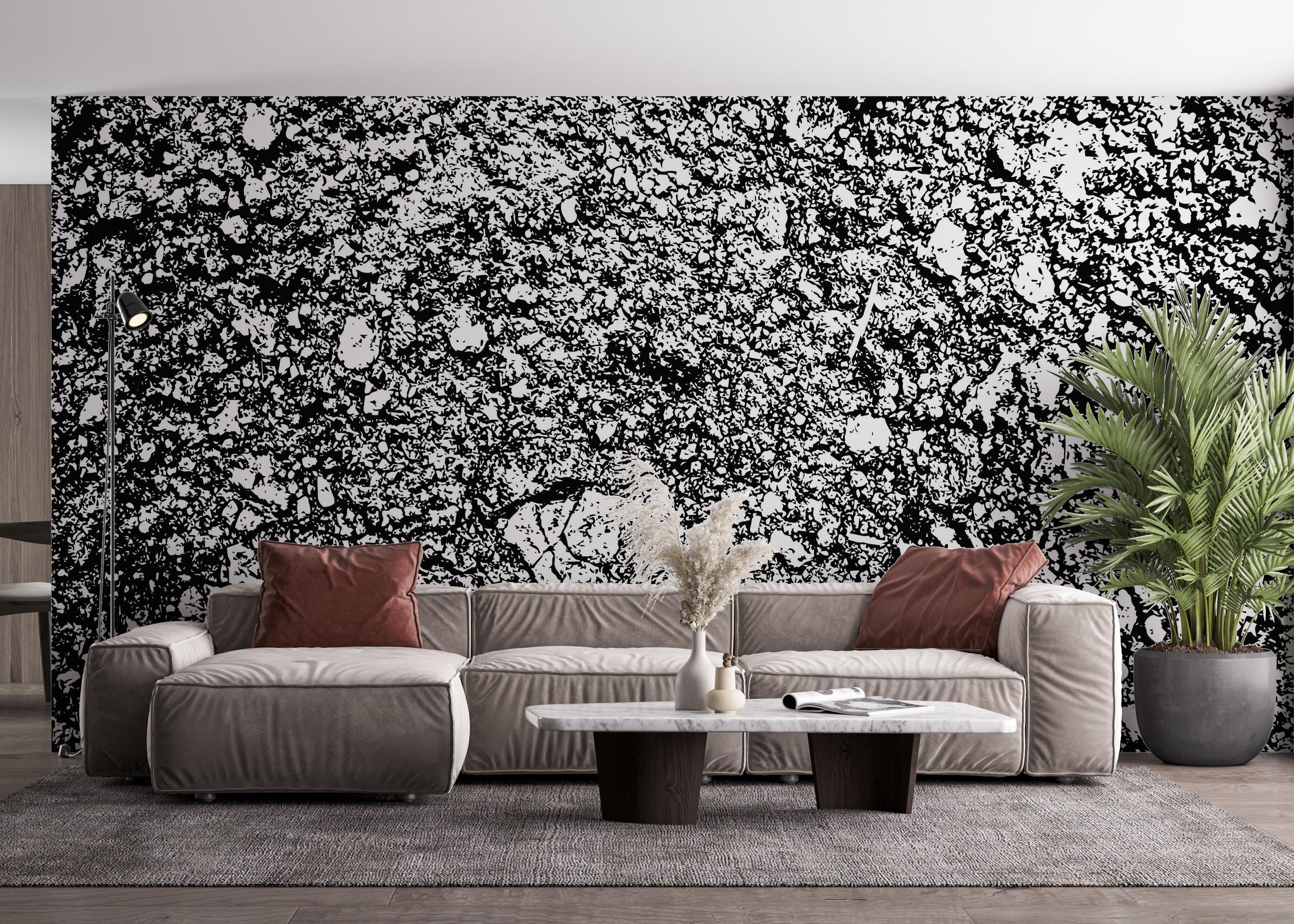 Fototapet Stamp Texture View mockup 4