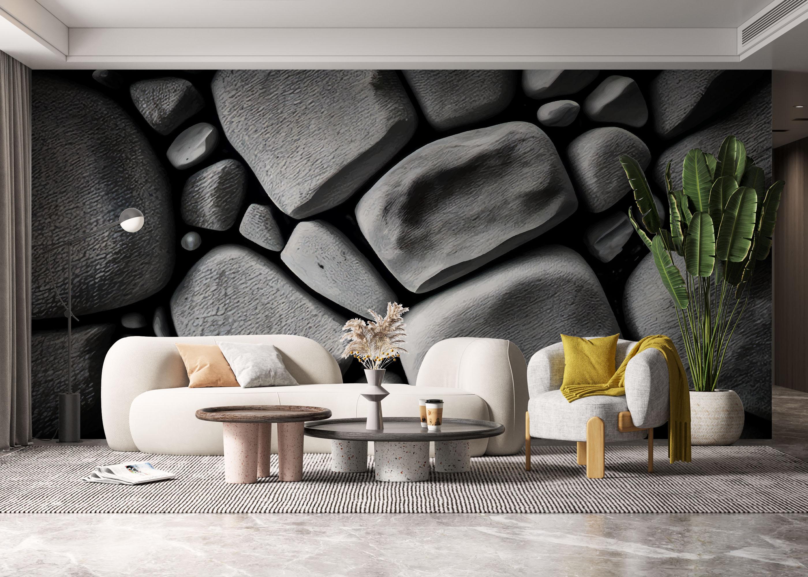 Fototapet Stone Details mockup 6