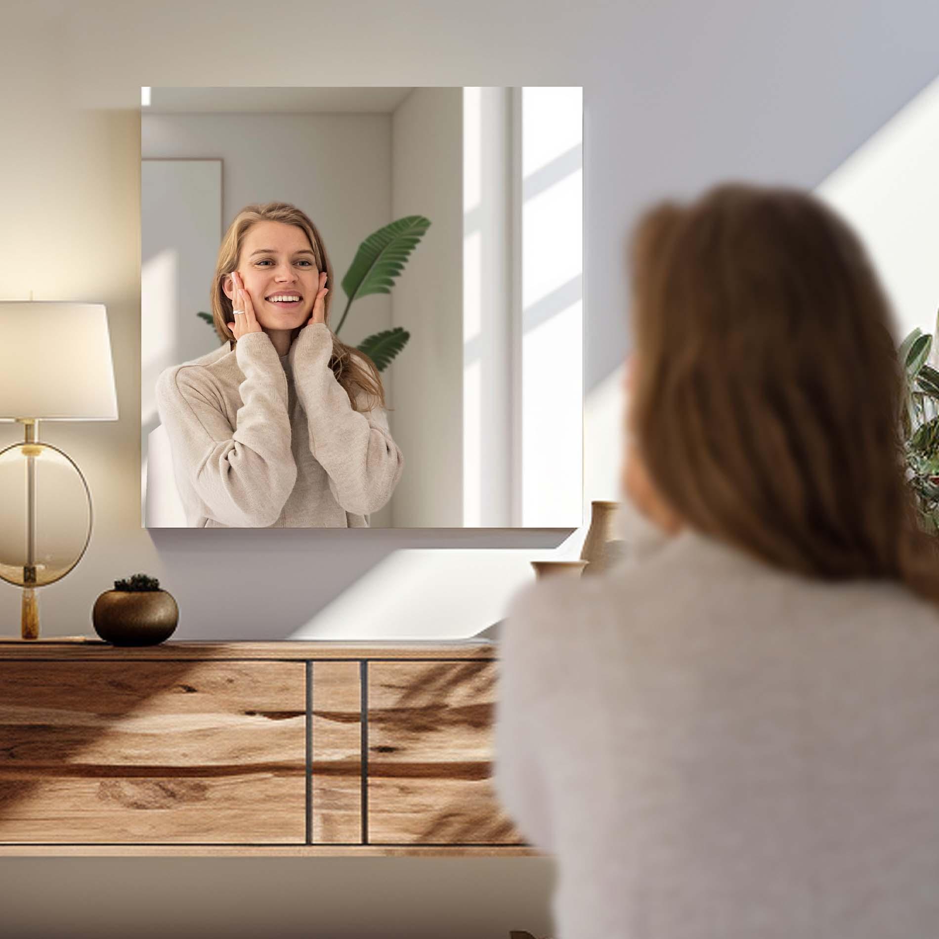 Oglindă Pătrată mockup 4