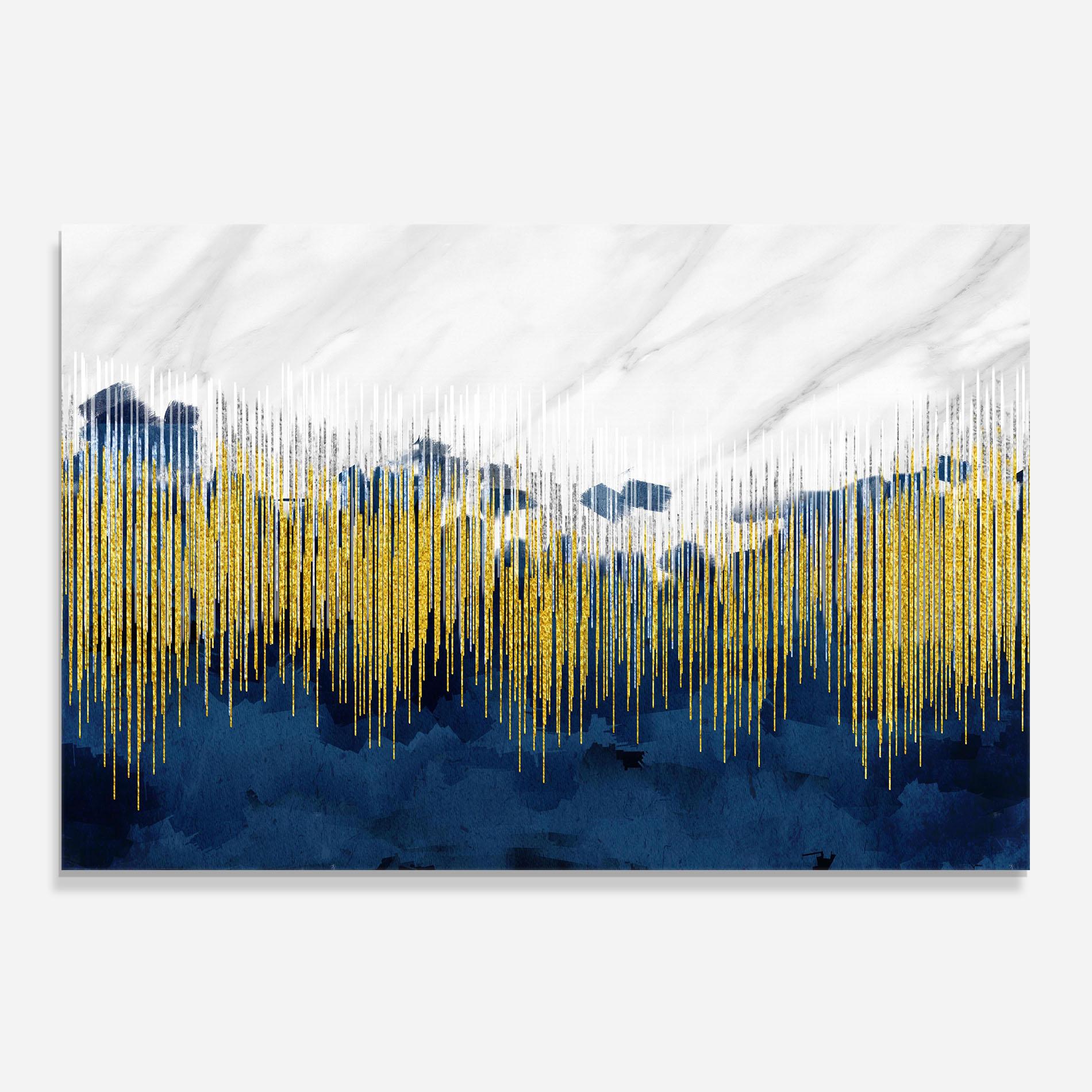 Panou Sticla Bucatarie Abstract Marble Art mockup 0