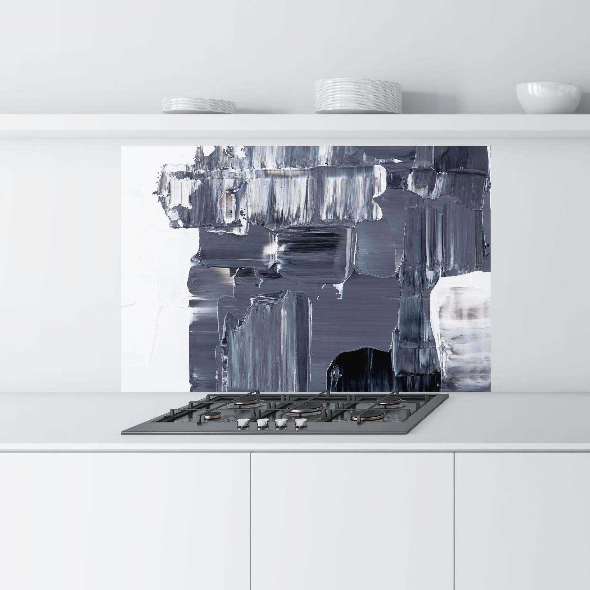Black Acrylic Painting mockup 9