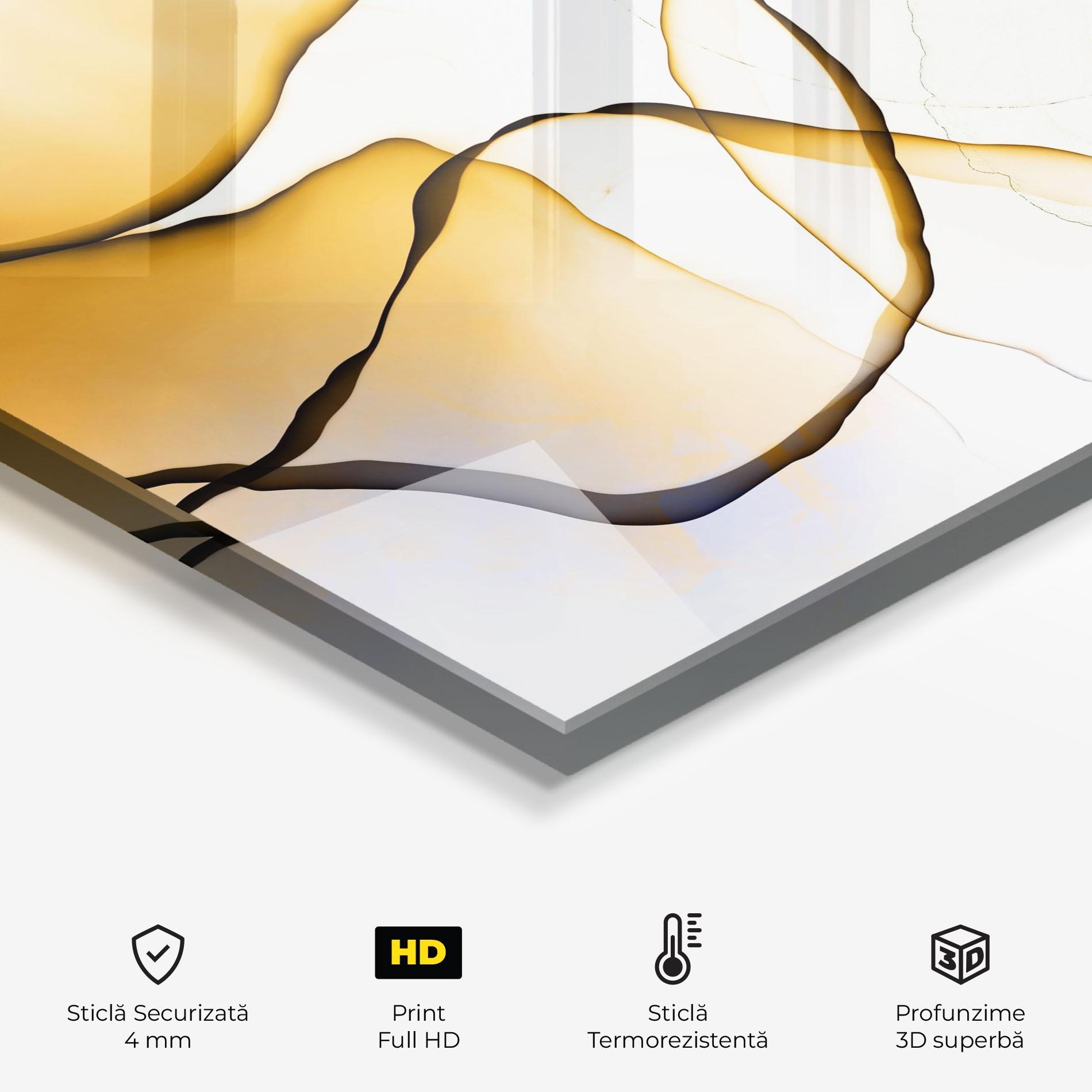 Panou Sticla Bucatarie Abstract Alcohol Ink mockup 2