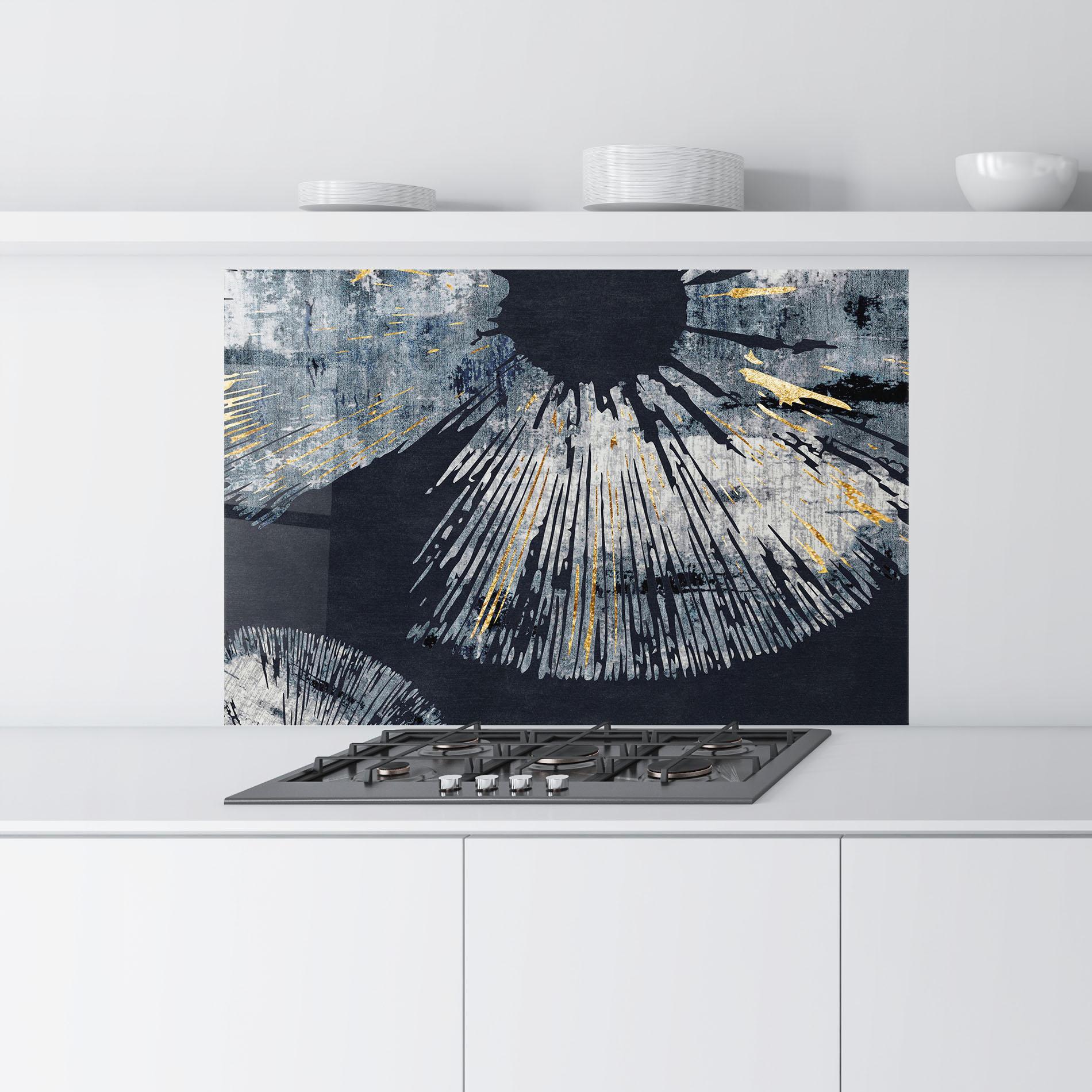 Panou Sticla Bucatarie Abstract Eye mockup 9