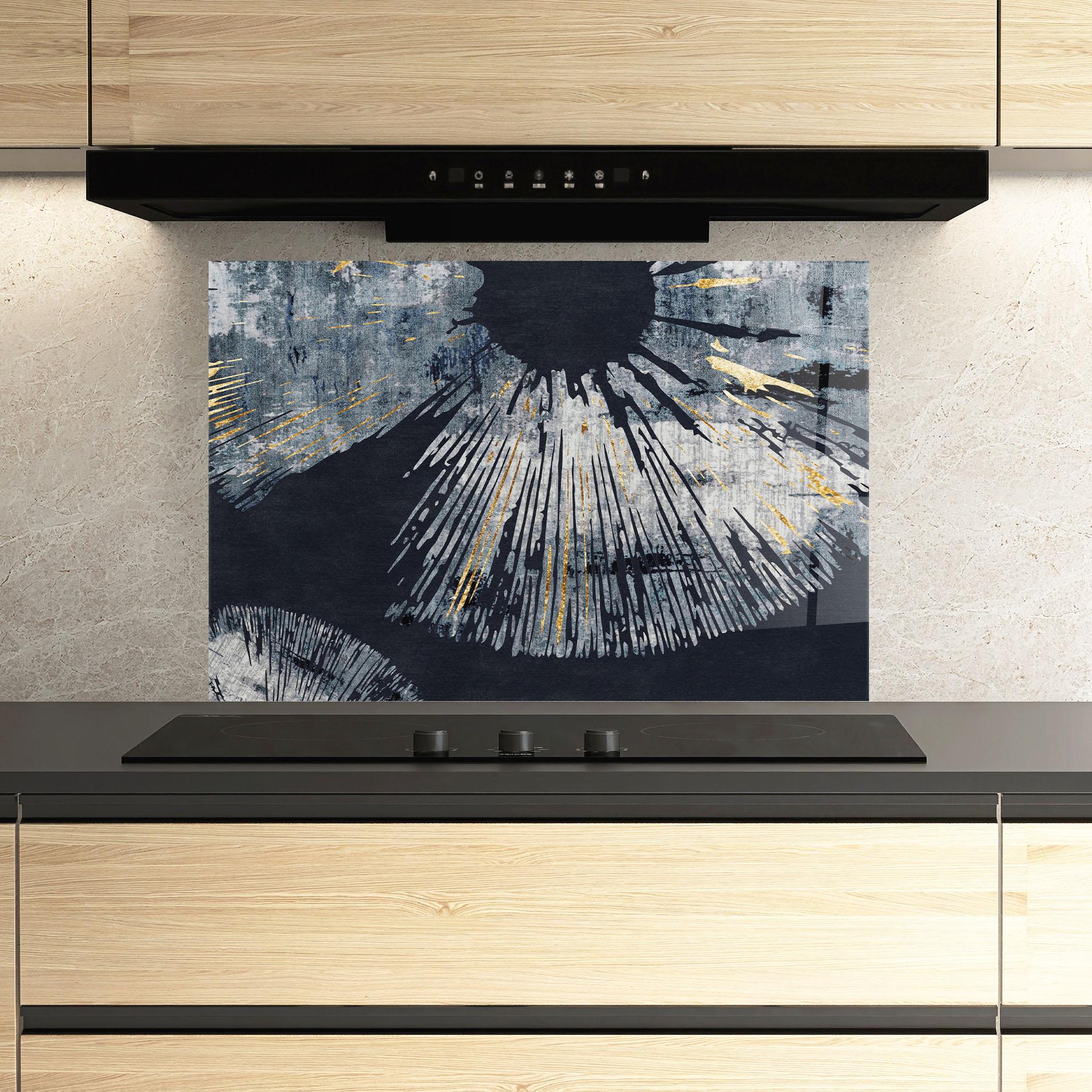 Panou Sticla Bucatarie Abstract Eye mockup 3