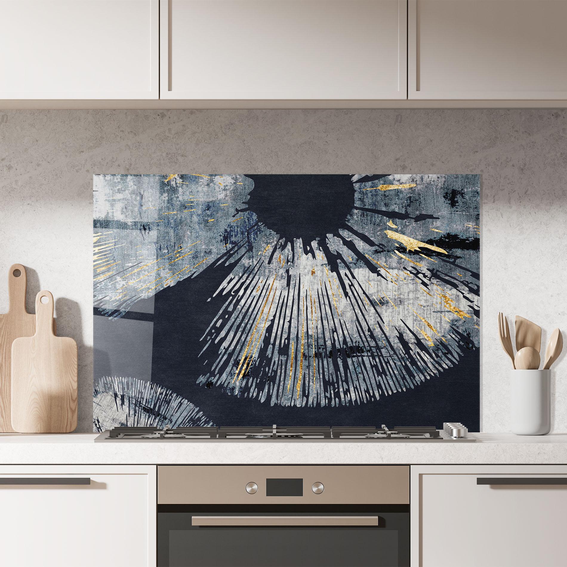 Panou Sticla Bucatarie Abstract Eye mockup 7